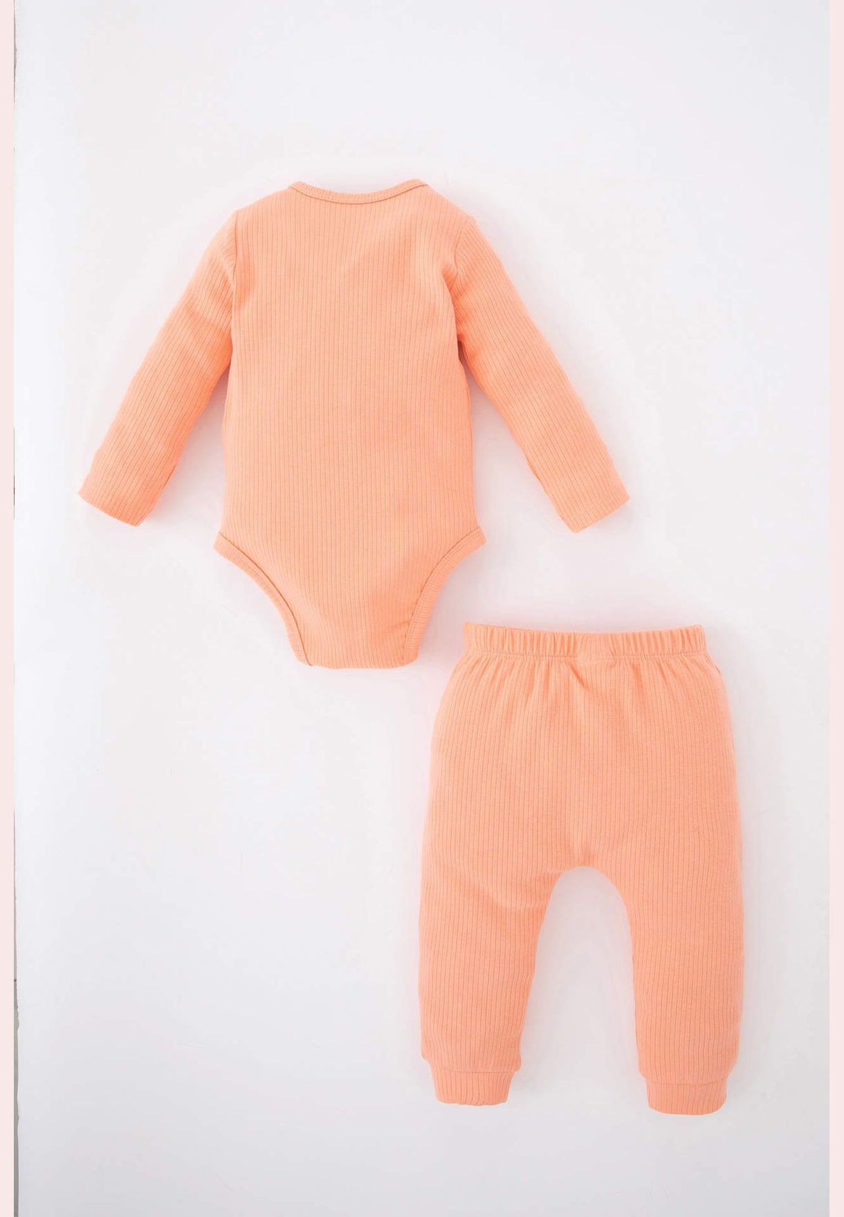 2 Pack BabyGirl Bike Neck Knitted Set