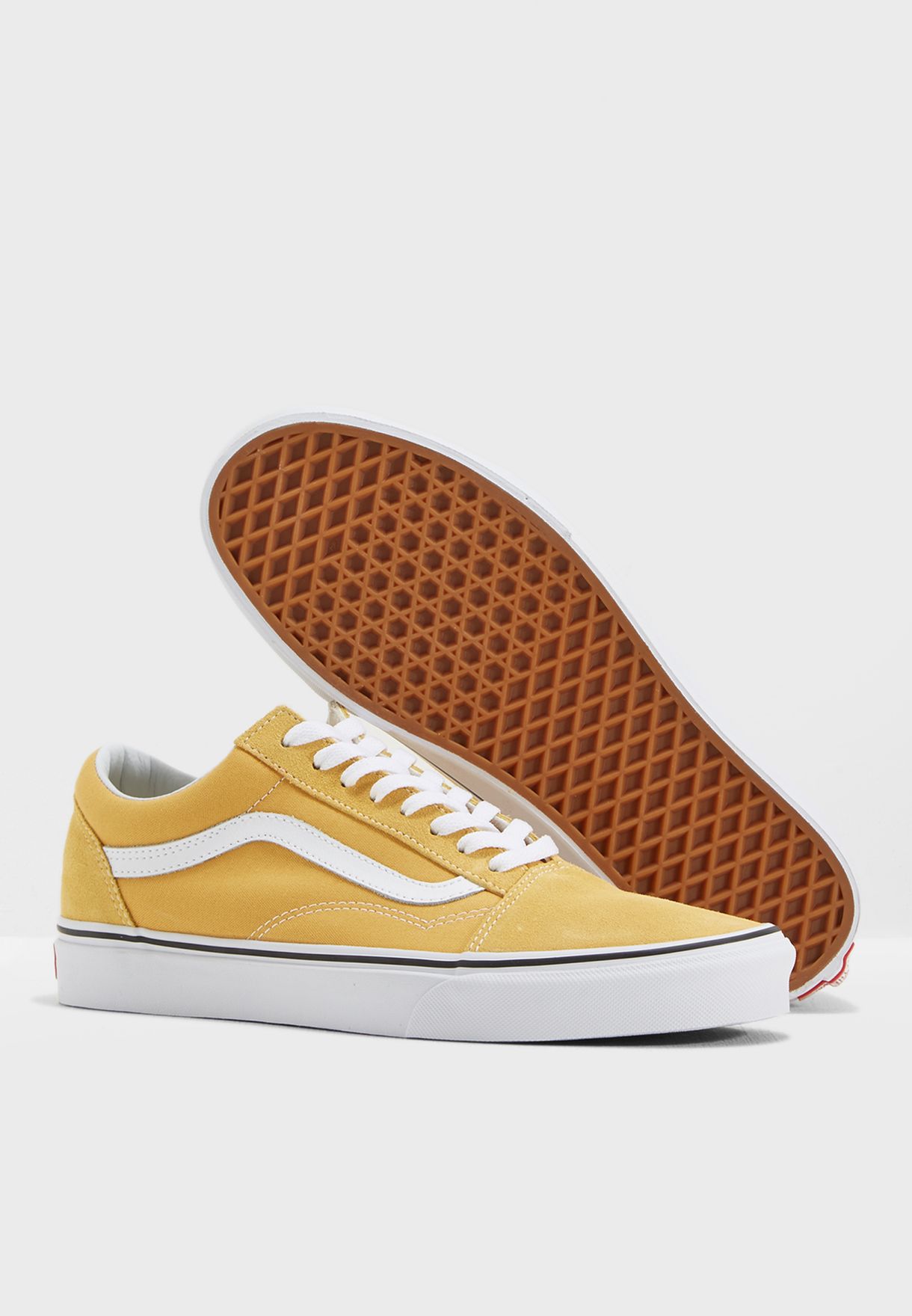 yellow vans old skool