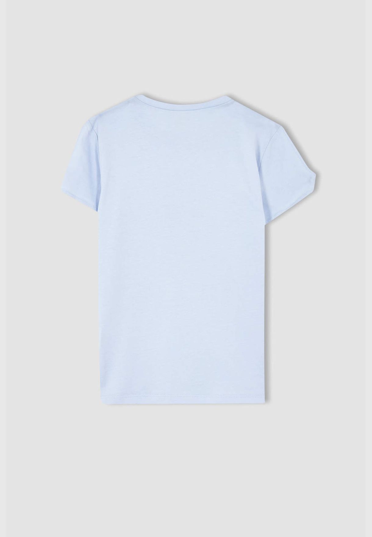 Regular Fit Short Sleeve Printed T-Shirt & Leggings