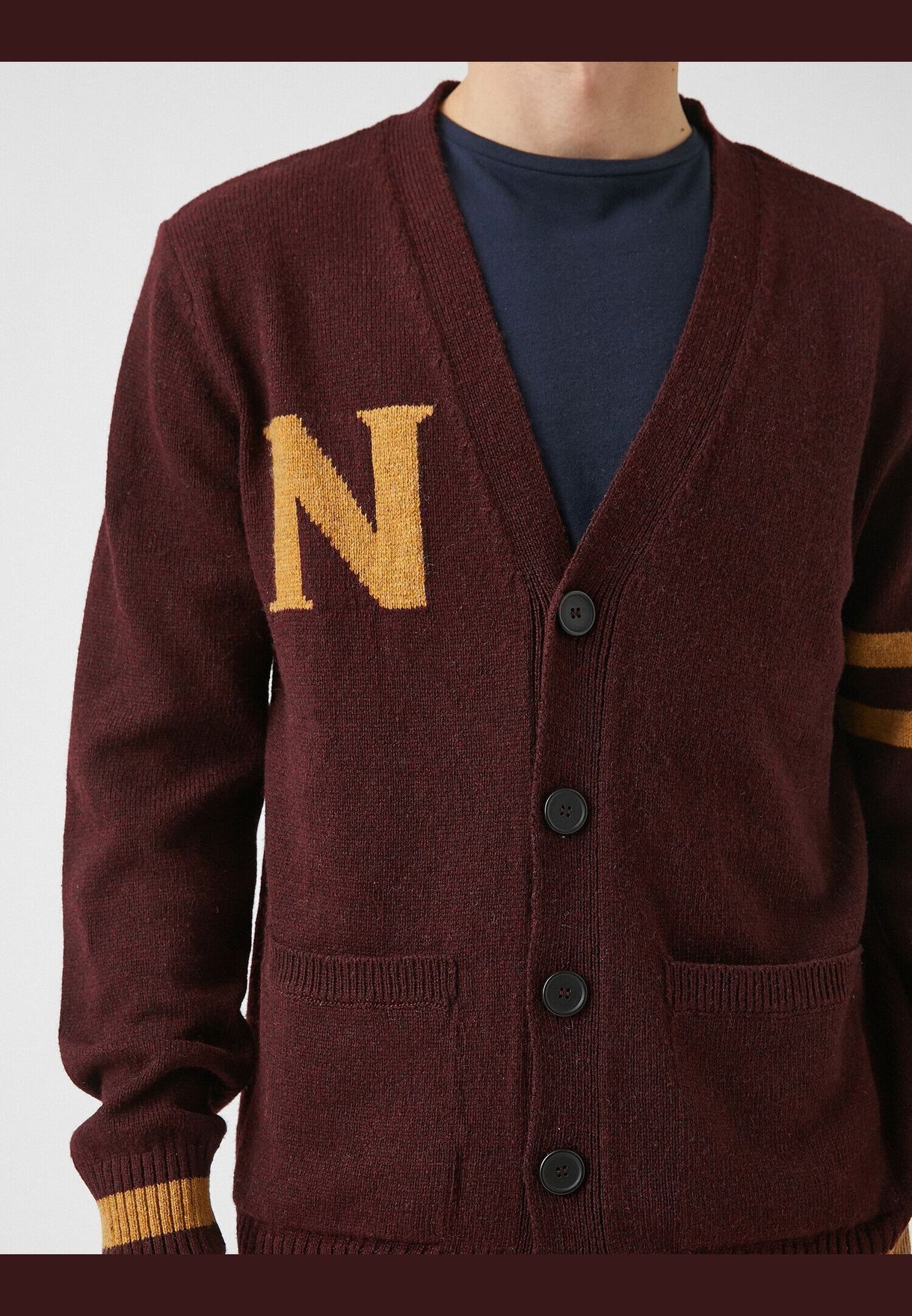 Wooly College Cardigan