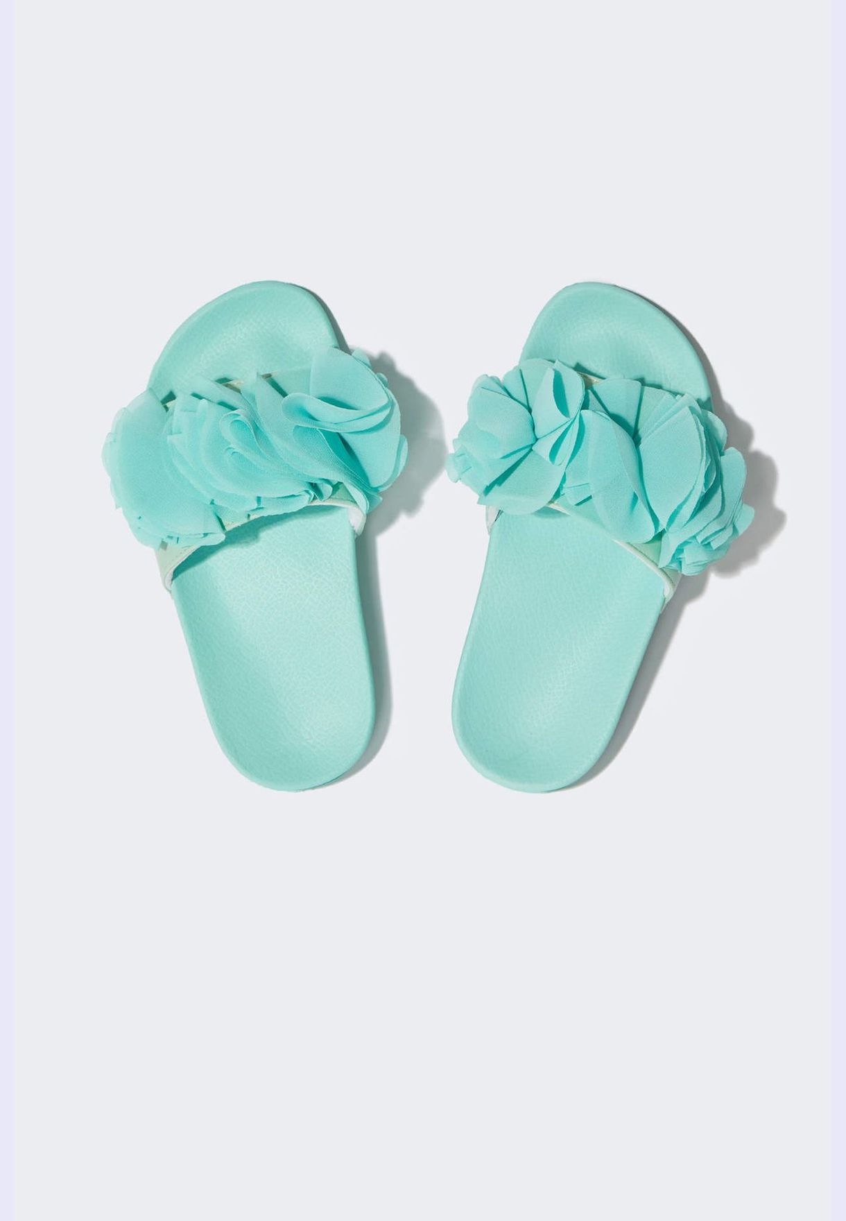 Frill Detail Slippers