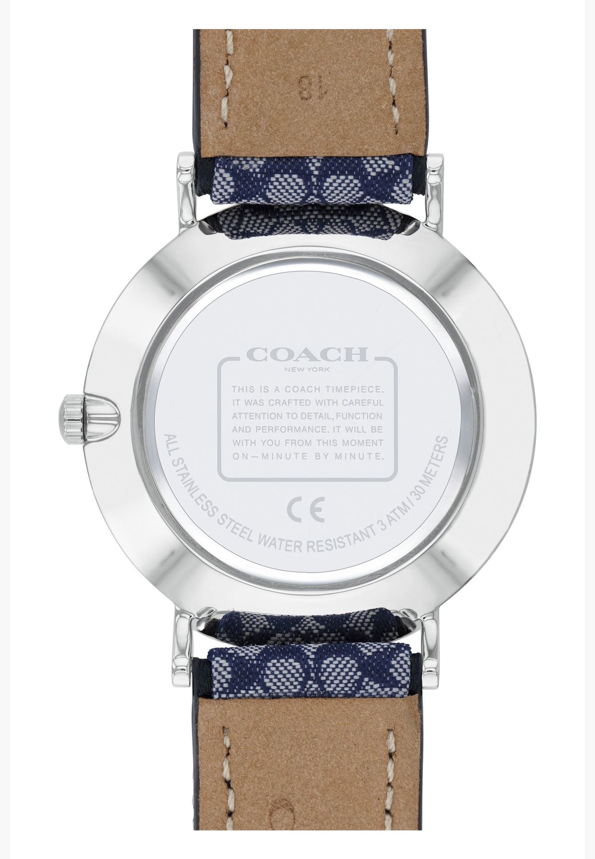 mickey mouse grand leather watch by coach