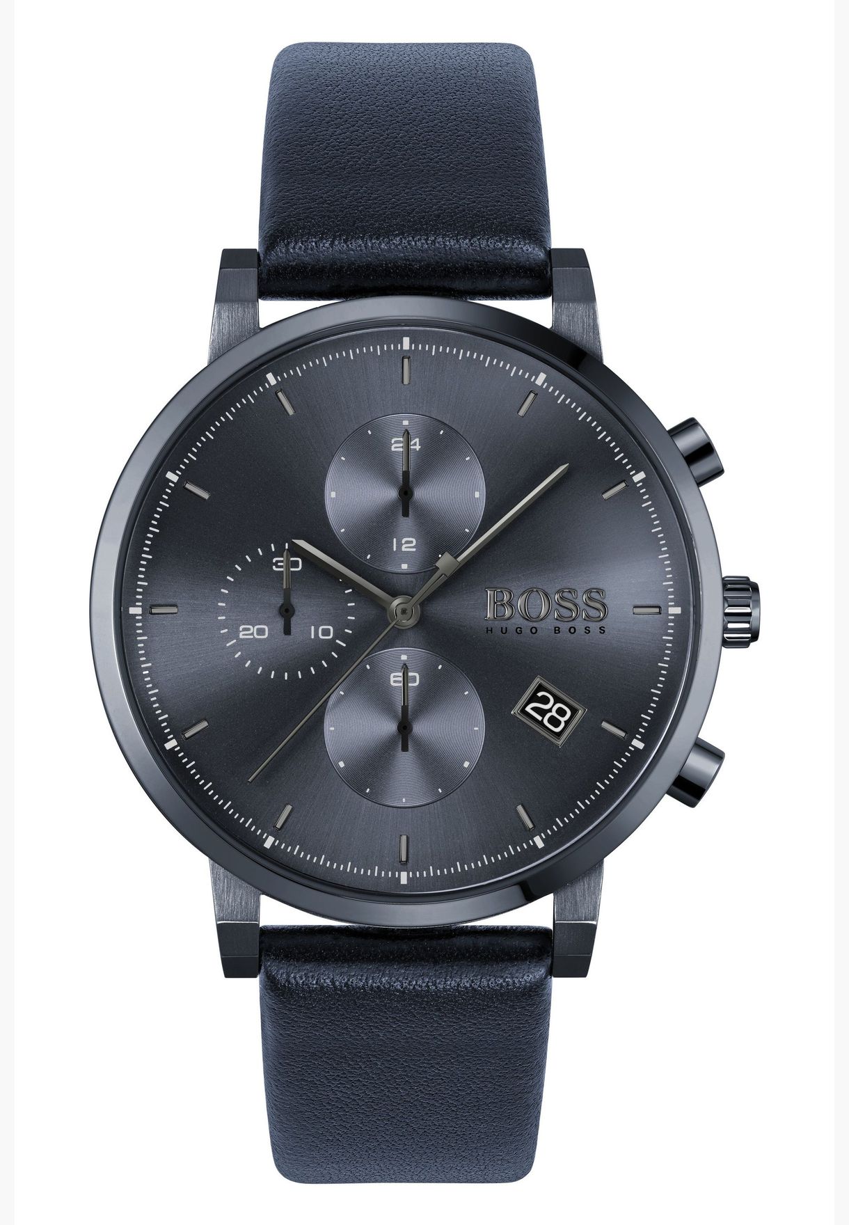 Hugo Boss INTEGRITY Leather Strap Watch for Men - 1513778