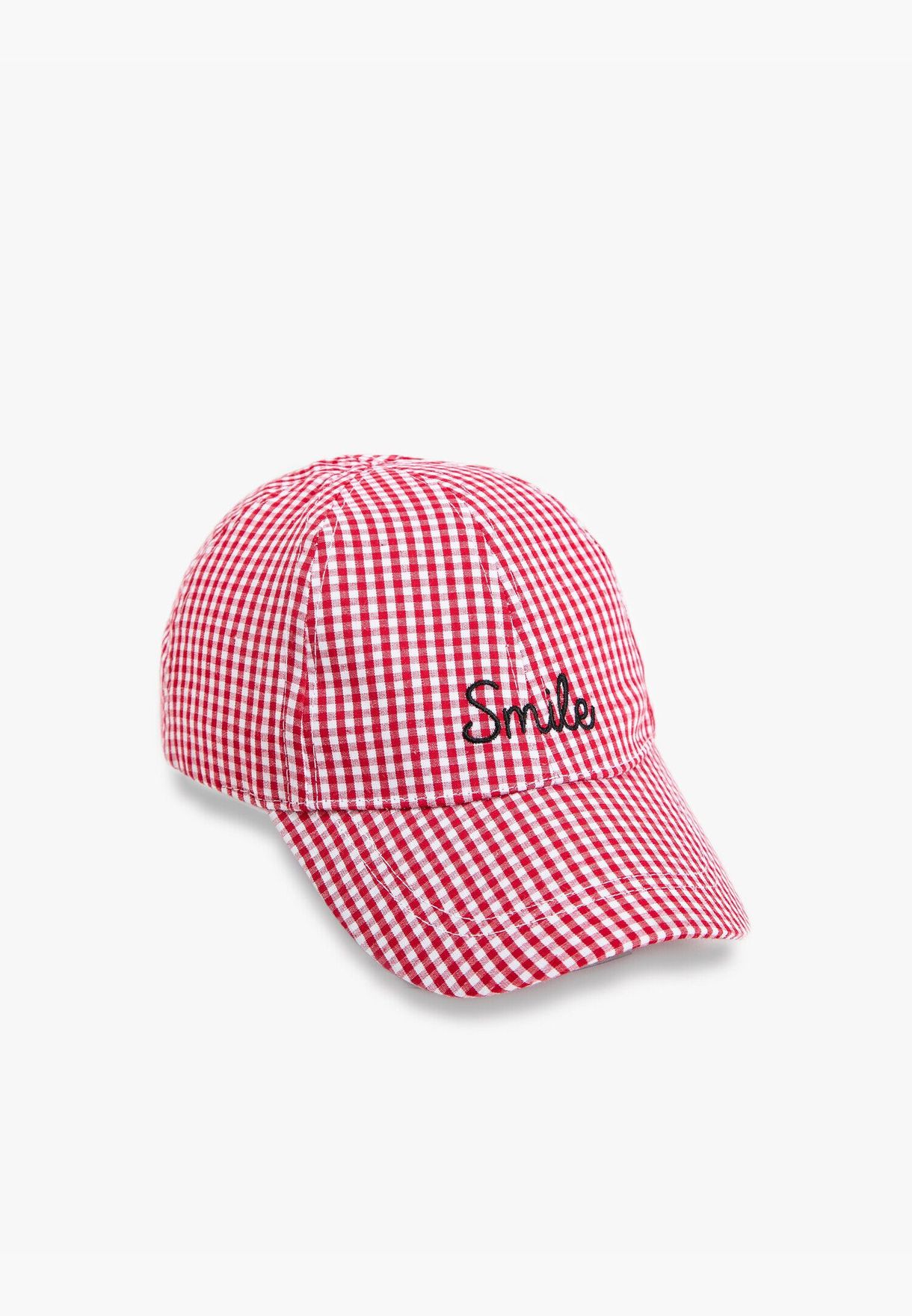 Slogan Embroidered Cap Hat