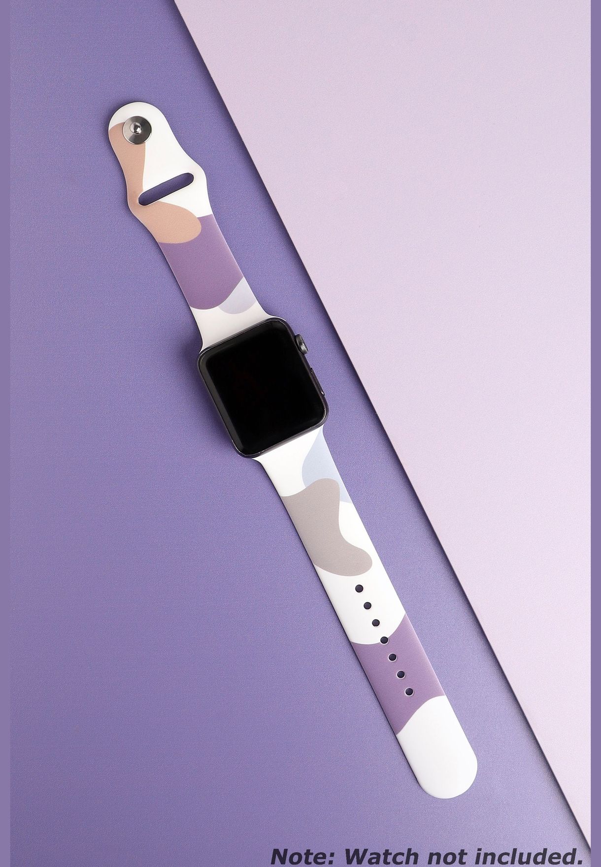 Camo Silicone Apple Watch Strap For Women | 38mm/40mm/41mm