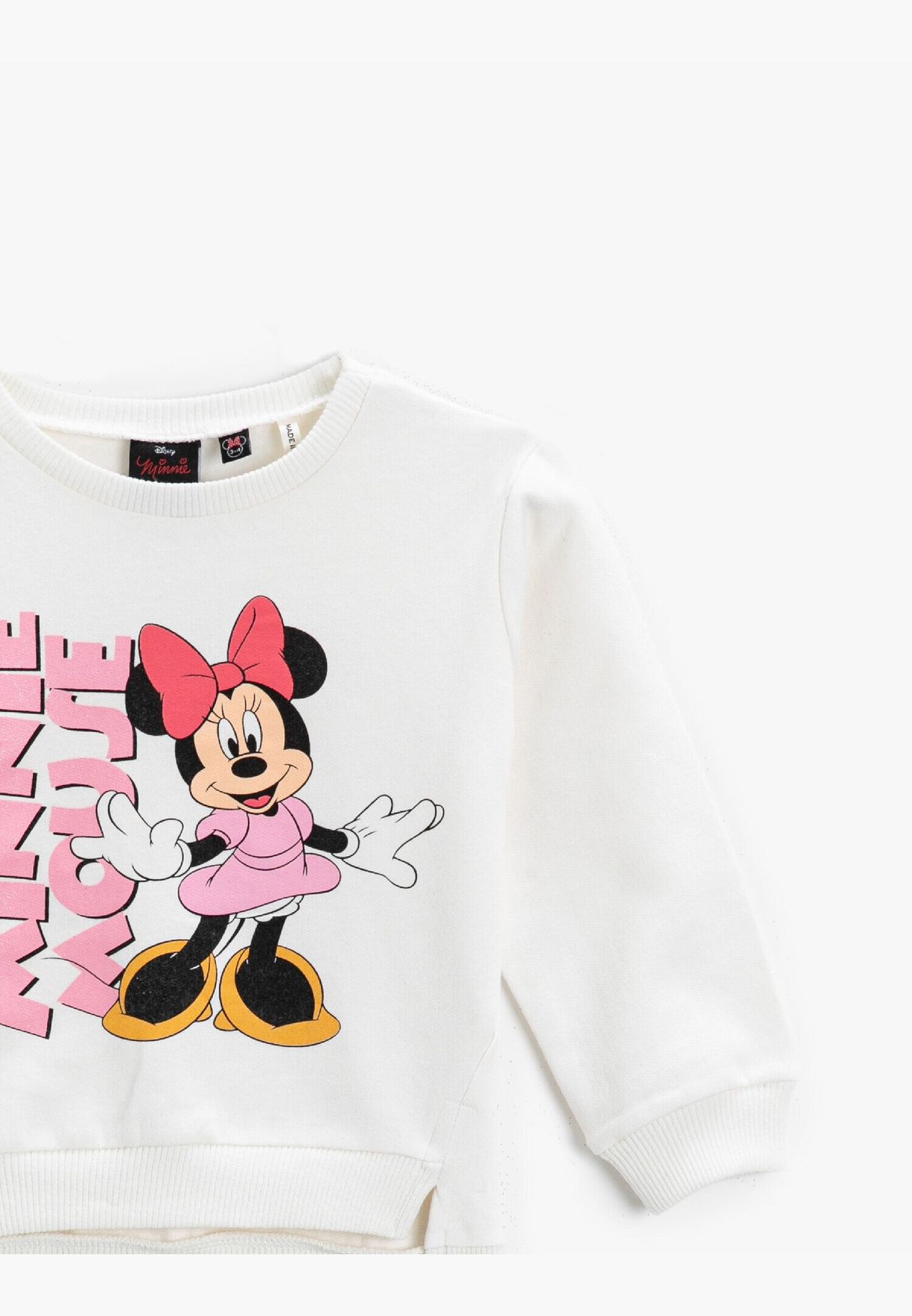 Minnie Mouse Licensed Printed Sweatshirt Cotton