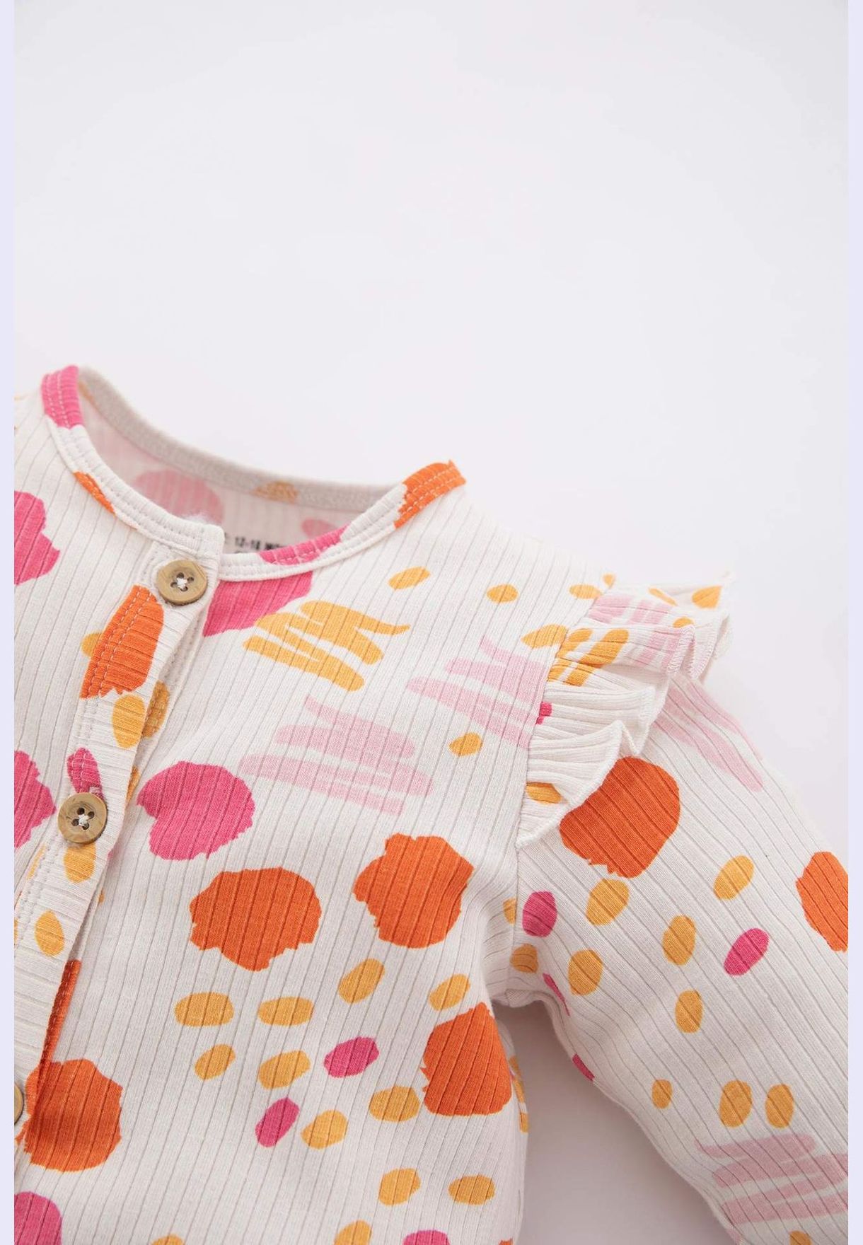 BabyGirl Bike Neck Knitted Overalls