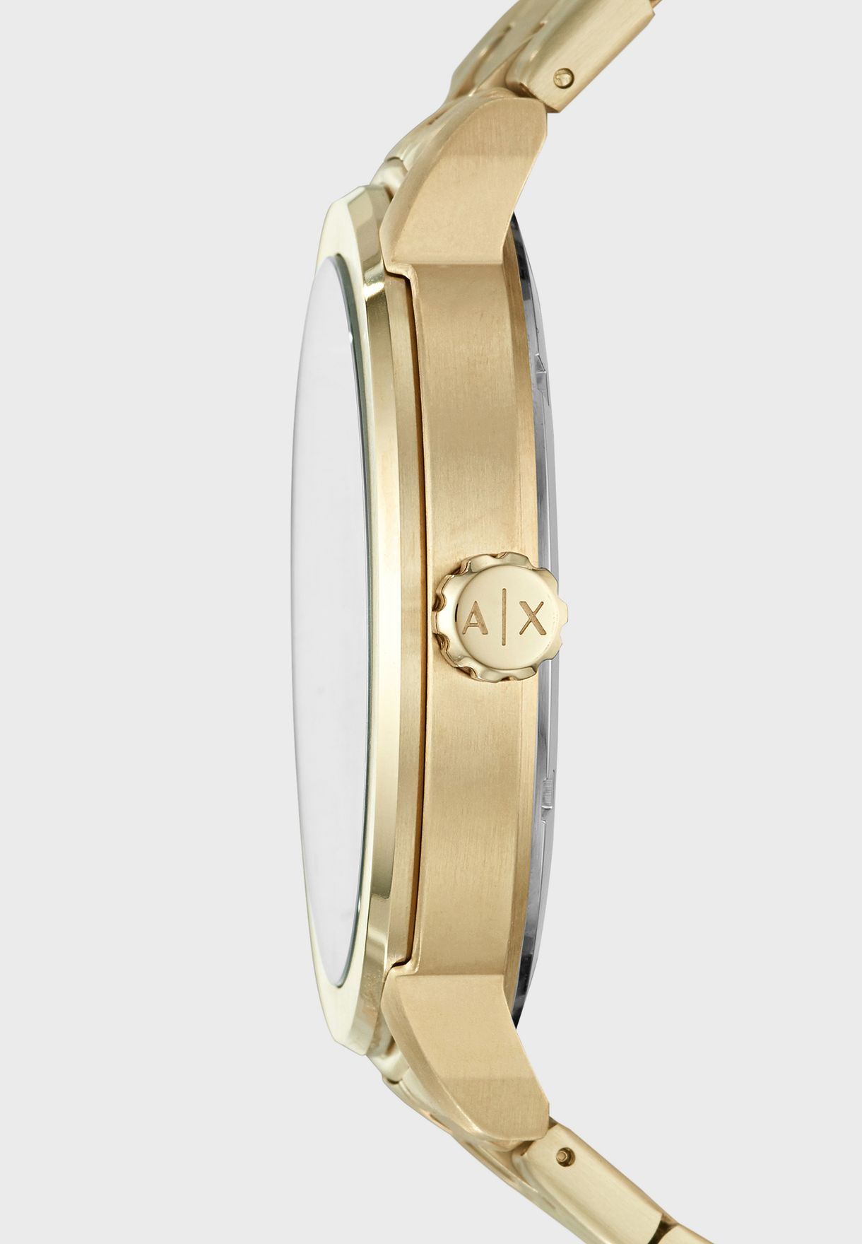 Buy Armani Exchange gold AX7108 Analog Watch And Beaded Bracelet Set for  Men in MENA, Worldwide