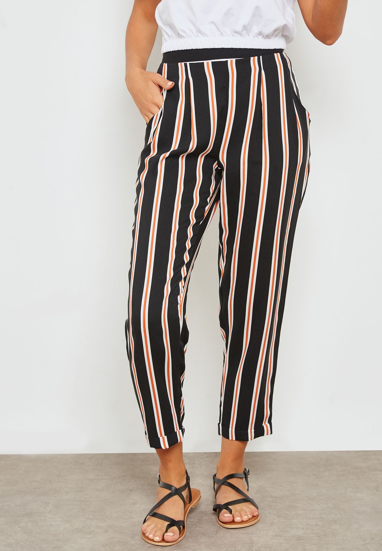 cotton on striped pants