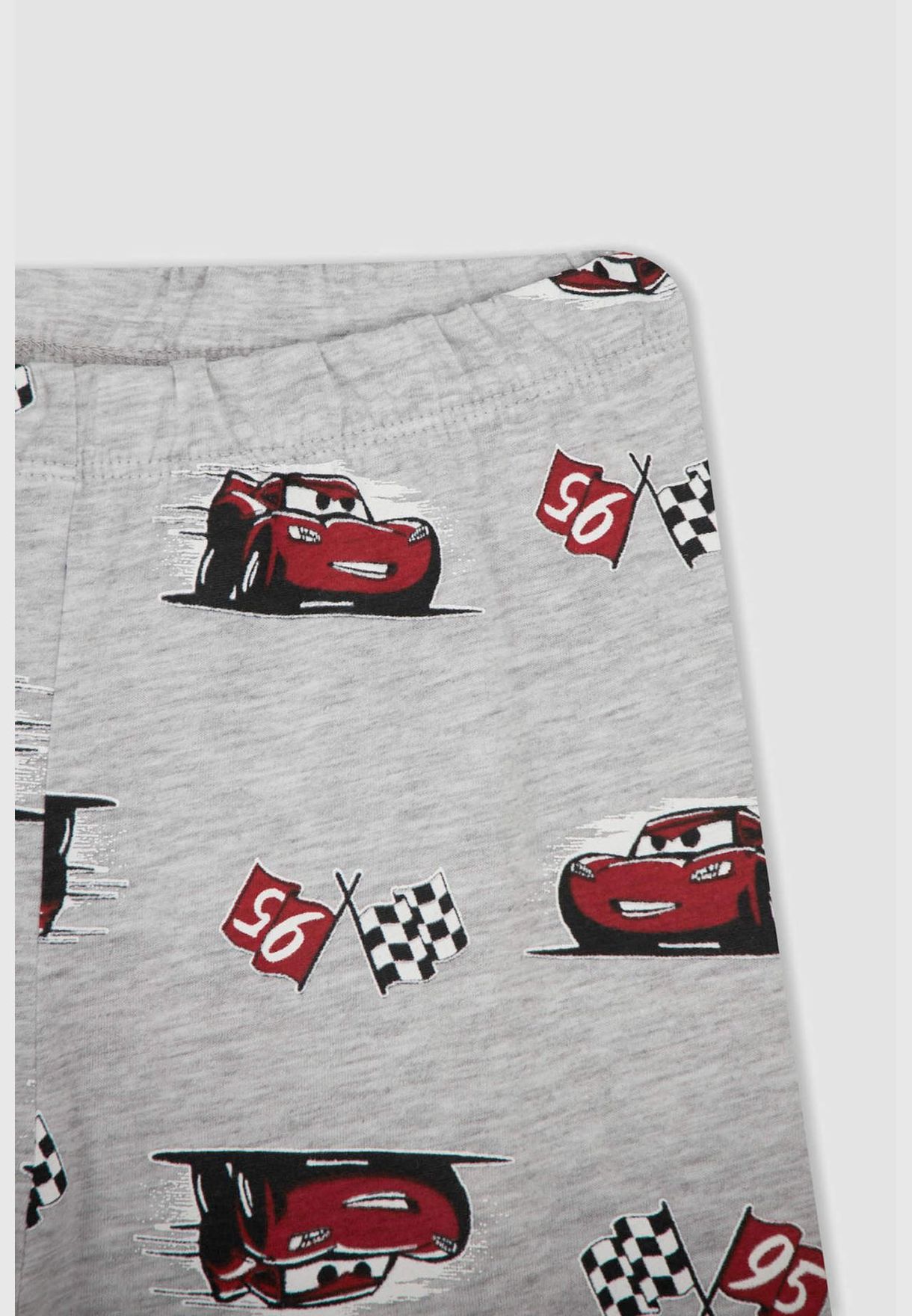 Short Sleeve Cars Printed Pyjama Set