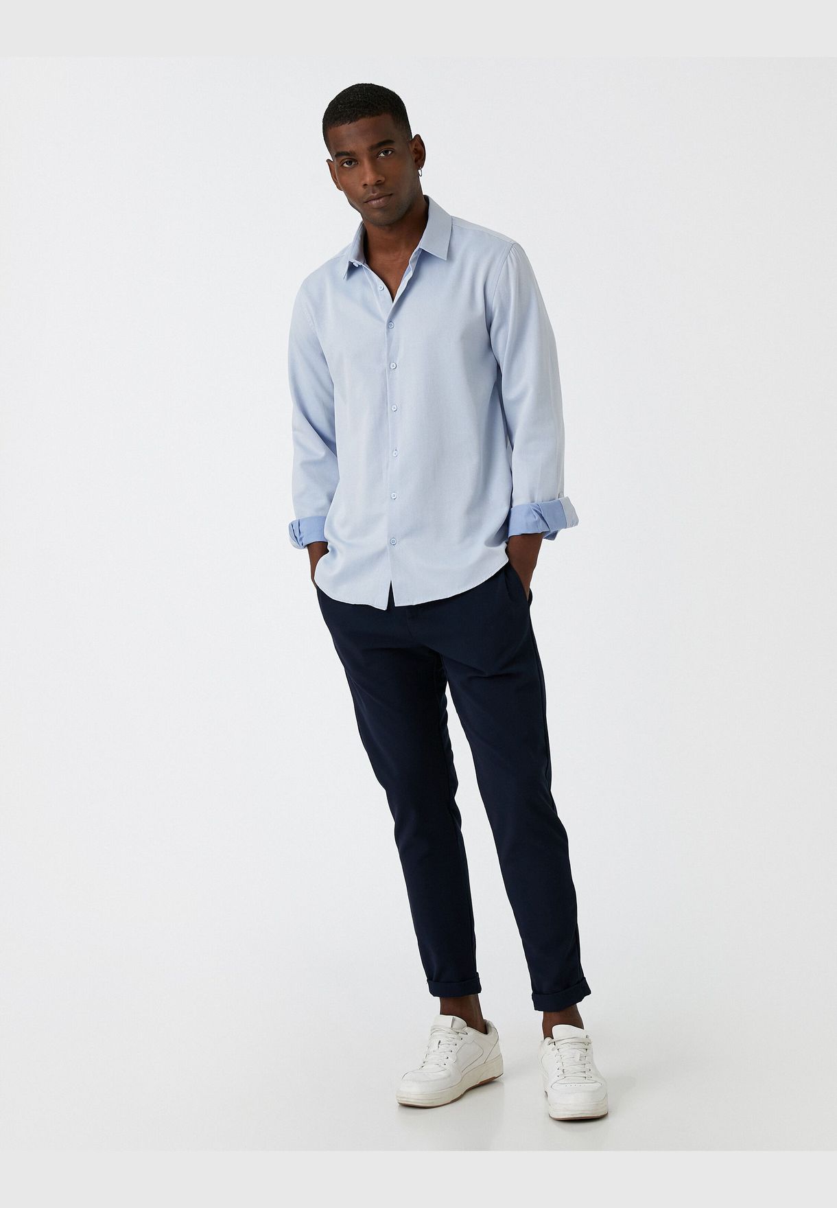Basic Shirt Classic Neck
