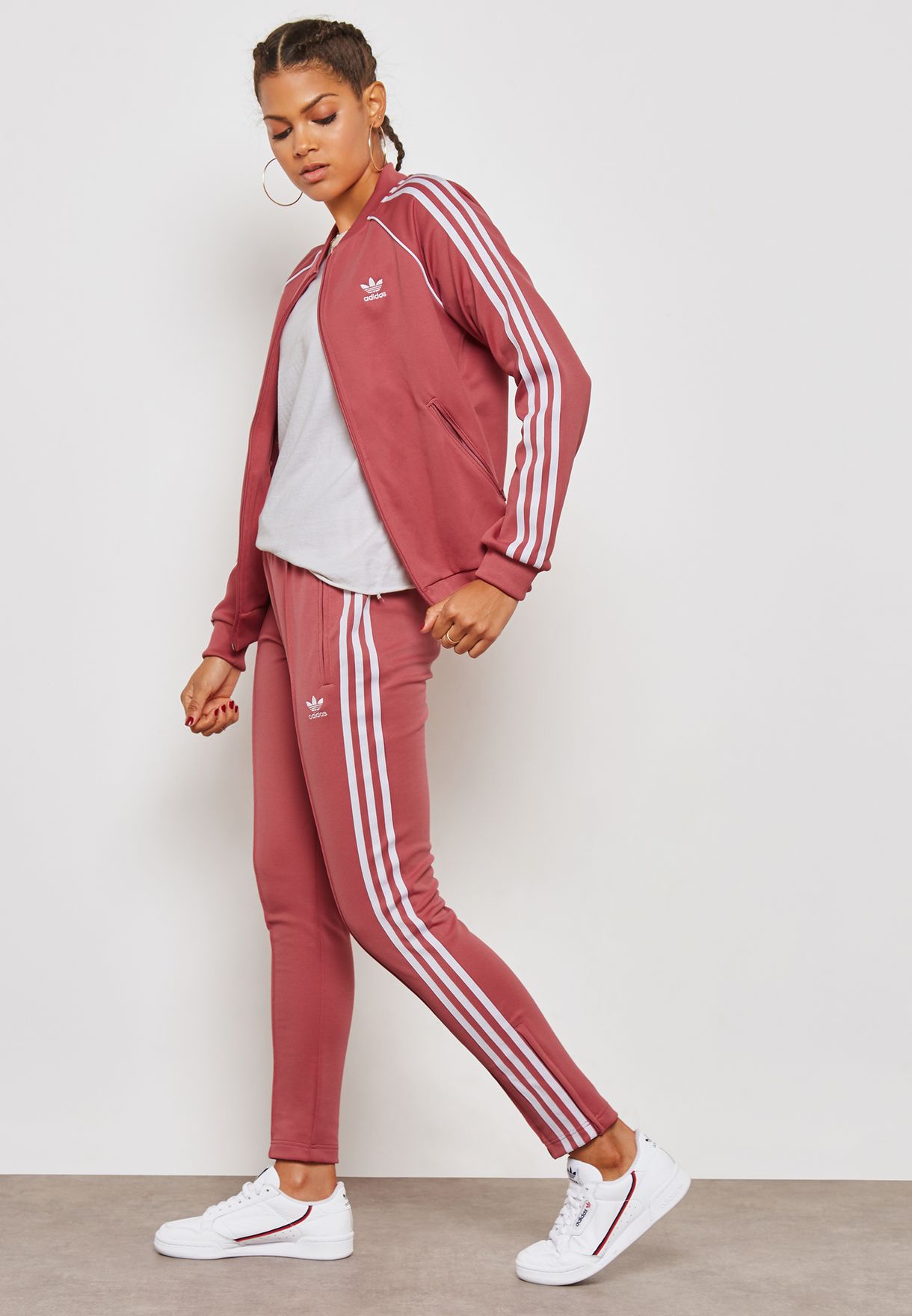 Buy adidas Originals pink adicolor Superstar Track Jacket for Women in  Dubai, Abu Dhabi | DH3161
