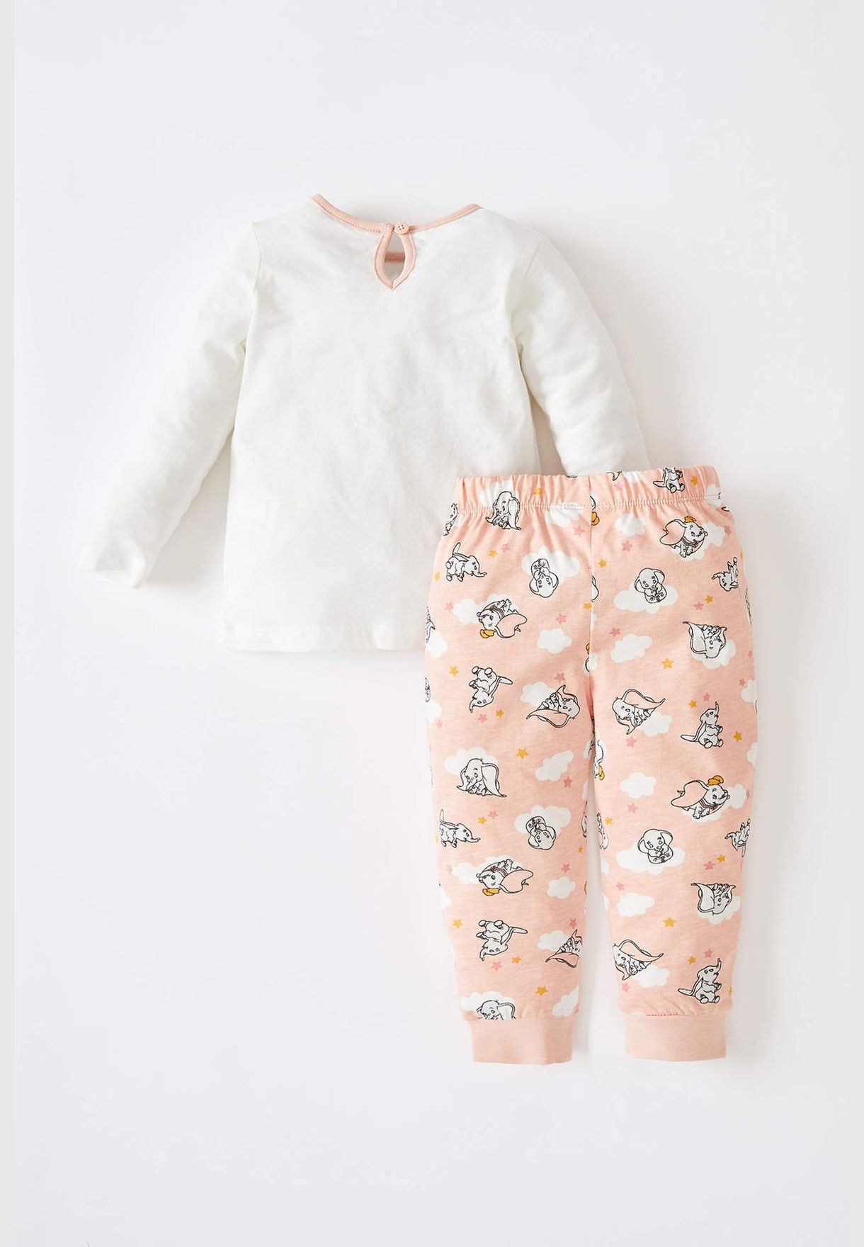 Licensed Dumbo Long Sleeve Shirt And Trousers Pyjamas Set