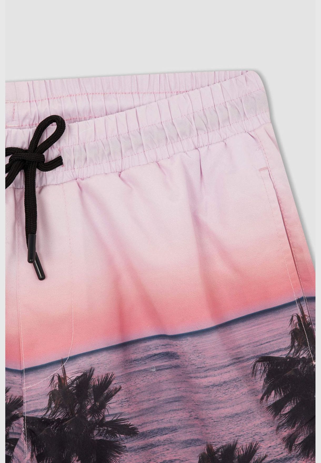 Palm Print Swimming Shorts