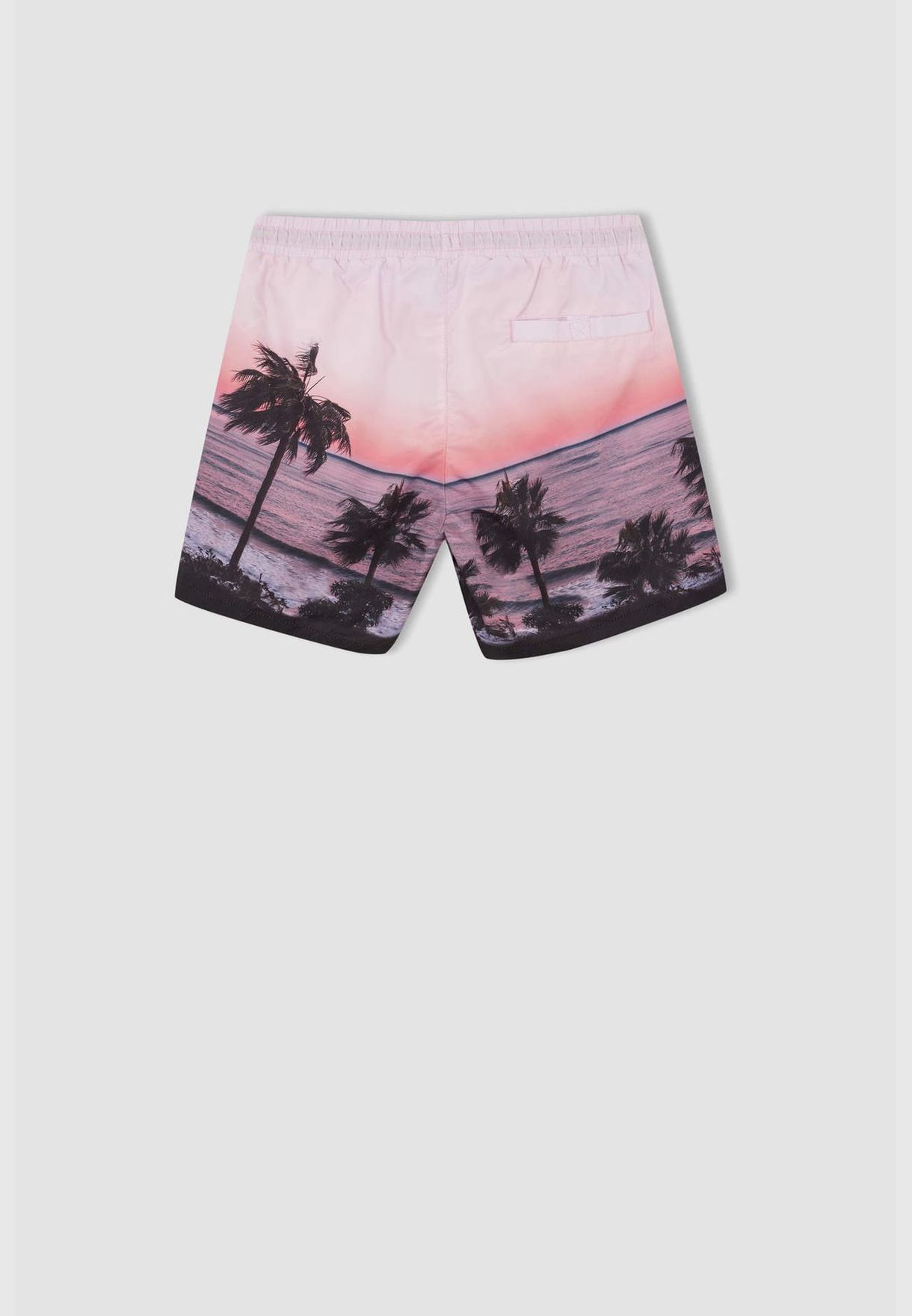 Palm Print Swimming Shorts