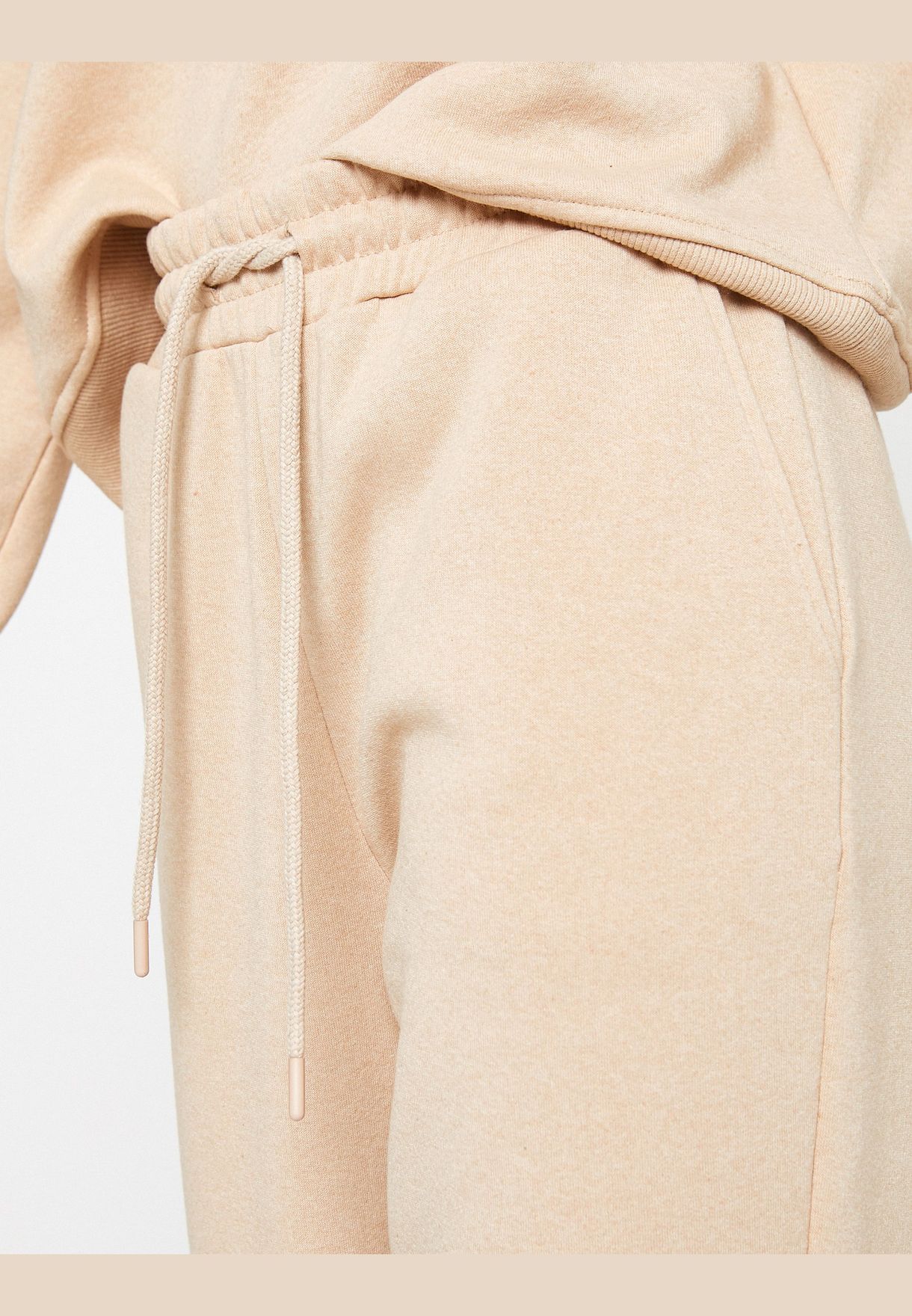 Basic Jogger Sweatpants Pocket Drawstring