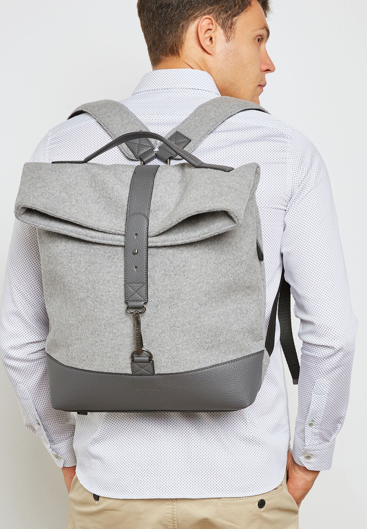 ted baker grey backpack