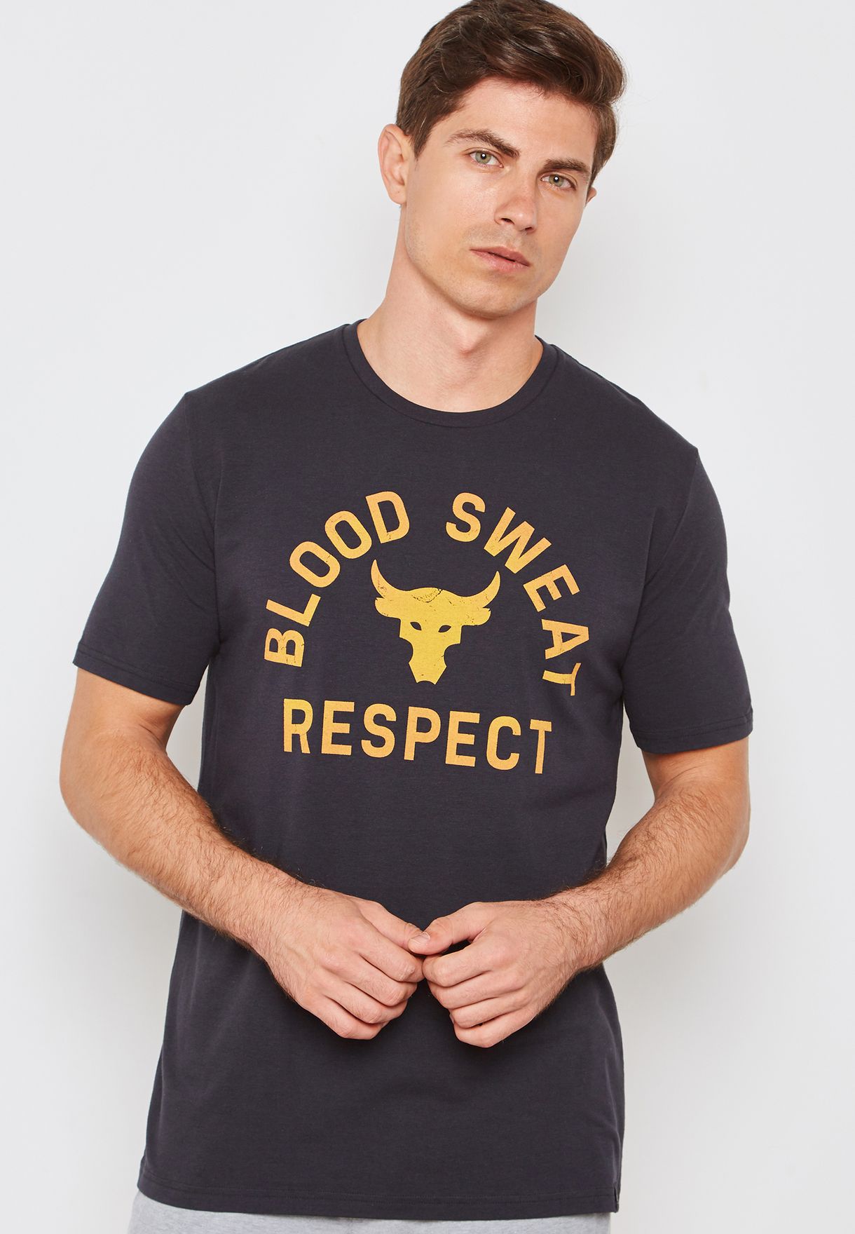 under armour project rock blood sweat respect