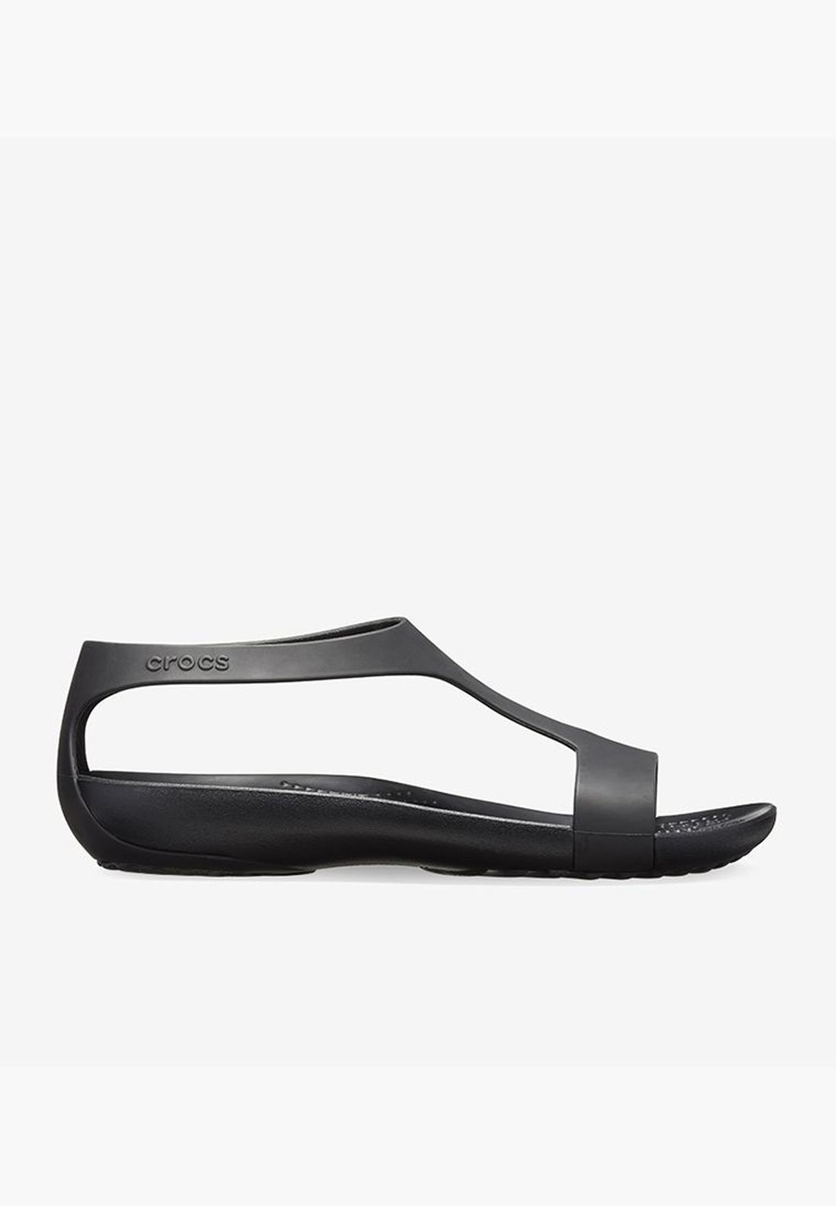 crocs serena sandal black