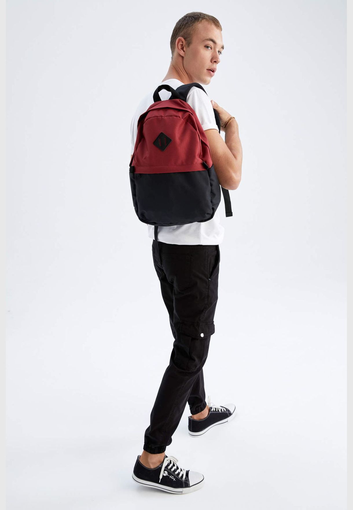 Front Pocket Zip Backpack