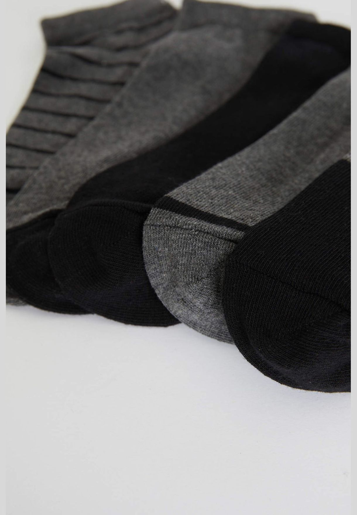 Patterned Low Cut Socks (5 Pack)