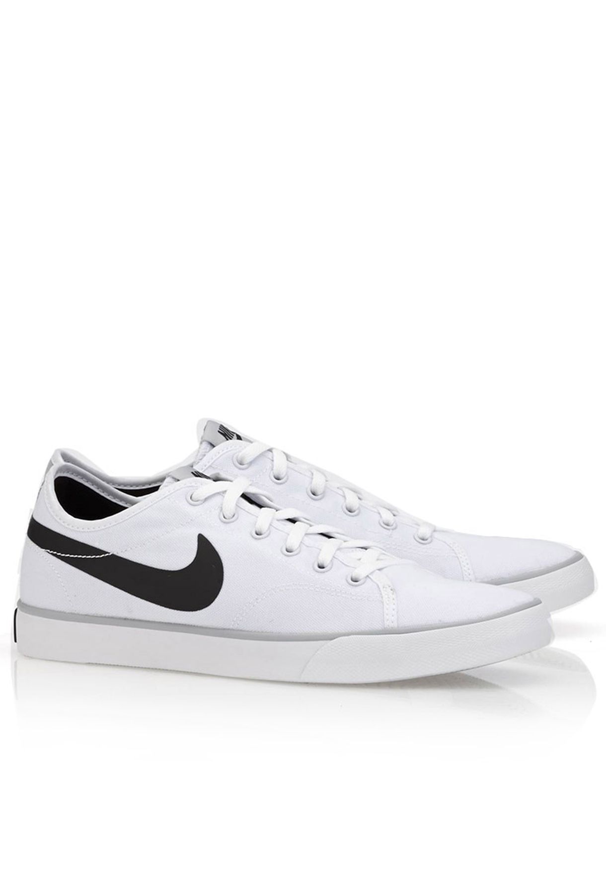 Nike white Primo Court Canvas Sneakers 