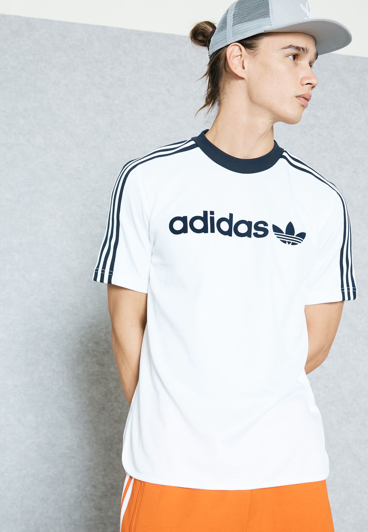 Credentials cute Dangle Buy adidas Originals white Minoh High Low T-Shirt for Men in MENA, Worldwide