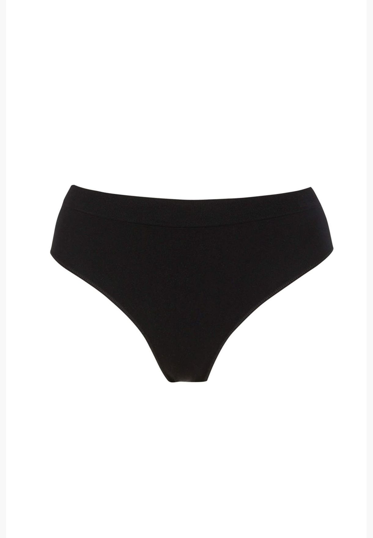 Buy Defacto black Seamless Brazilian Thong for Women in MENA, Worldwide