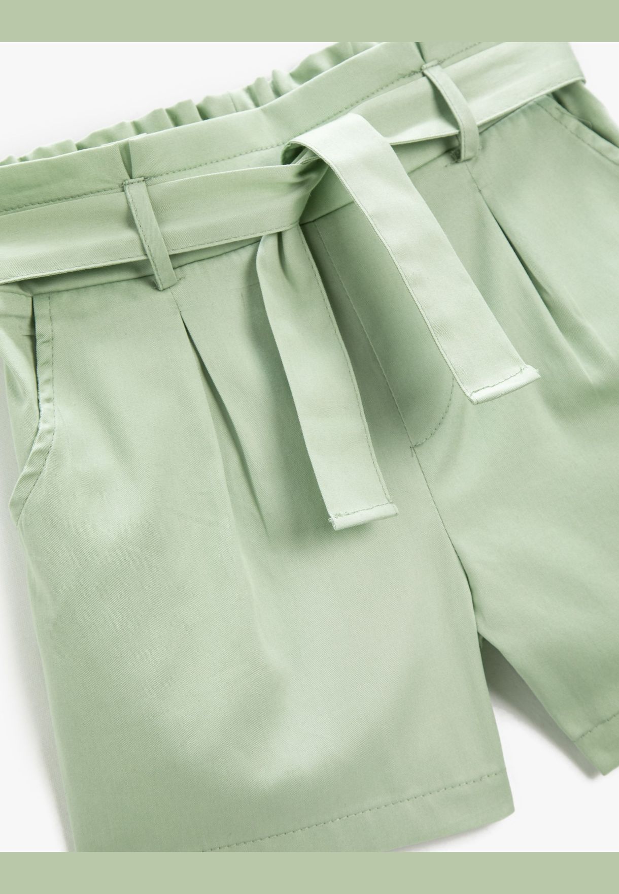 Belt Detail Shorts
