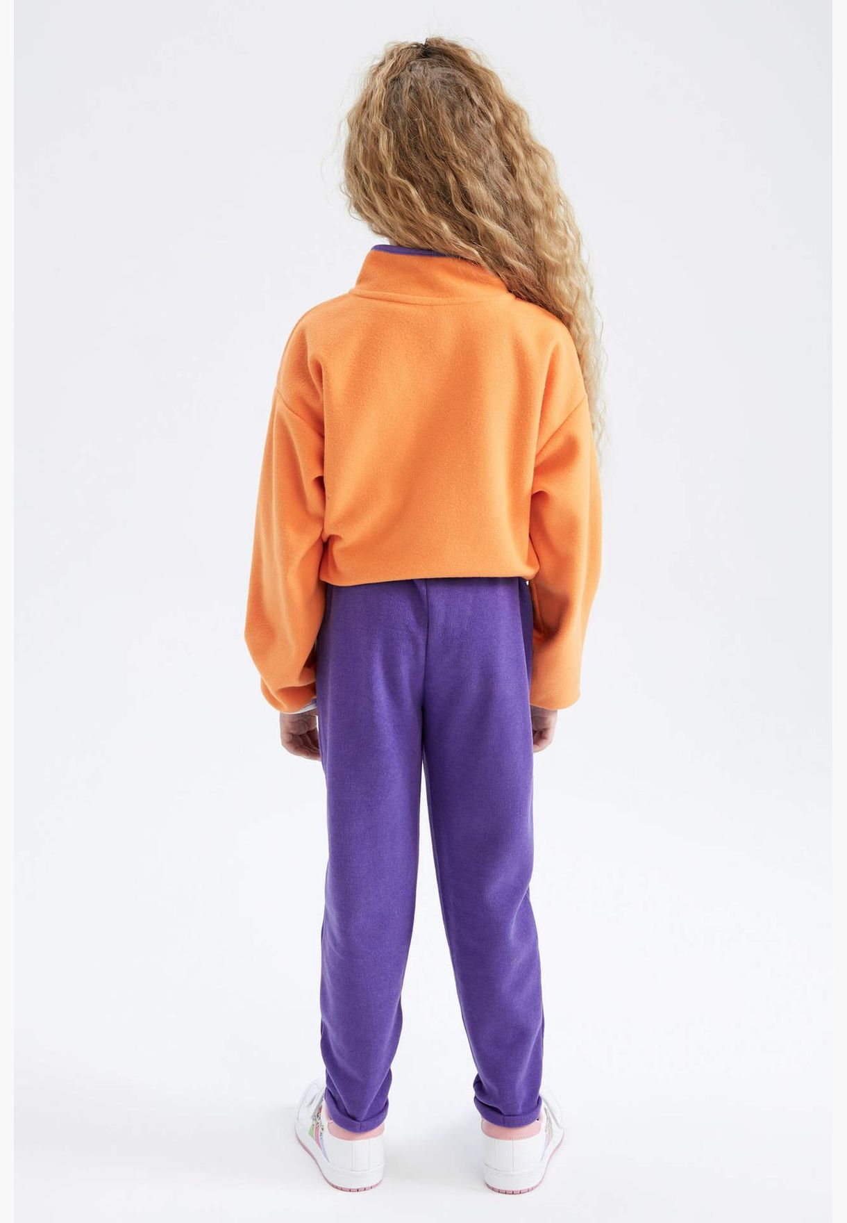 Girl Jogger Louse Fit Knitted Trousers