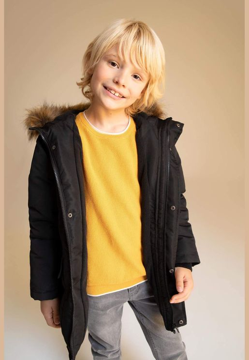 Baby girl Long coat KIDS FASHION Coats Fur discount 87% White 9-12M 
