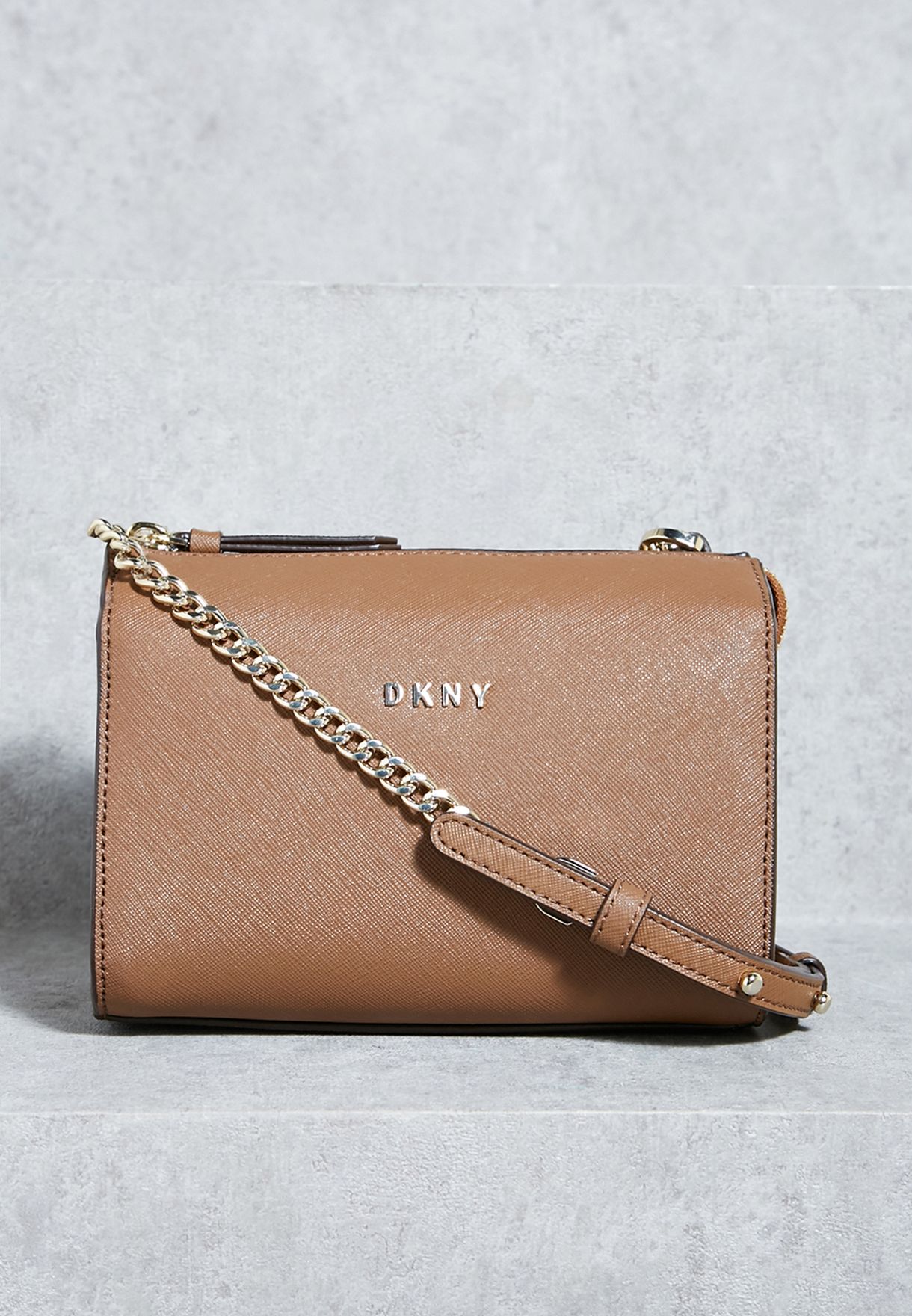 dkny small brown bag