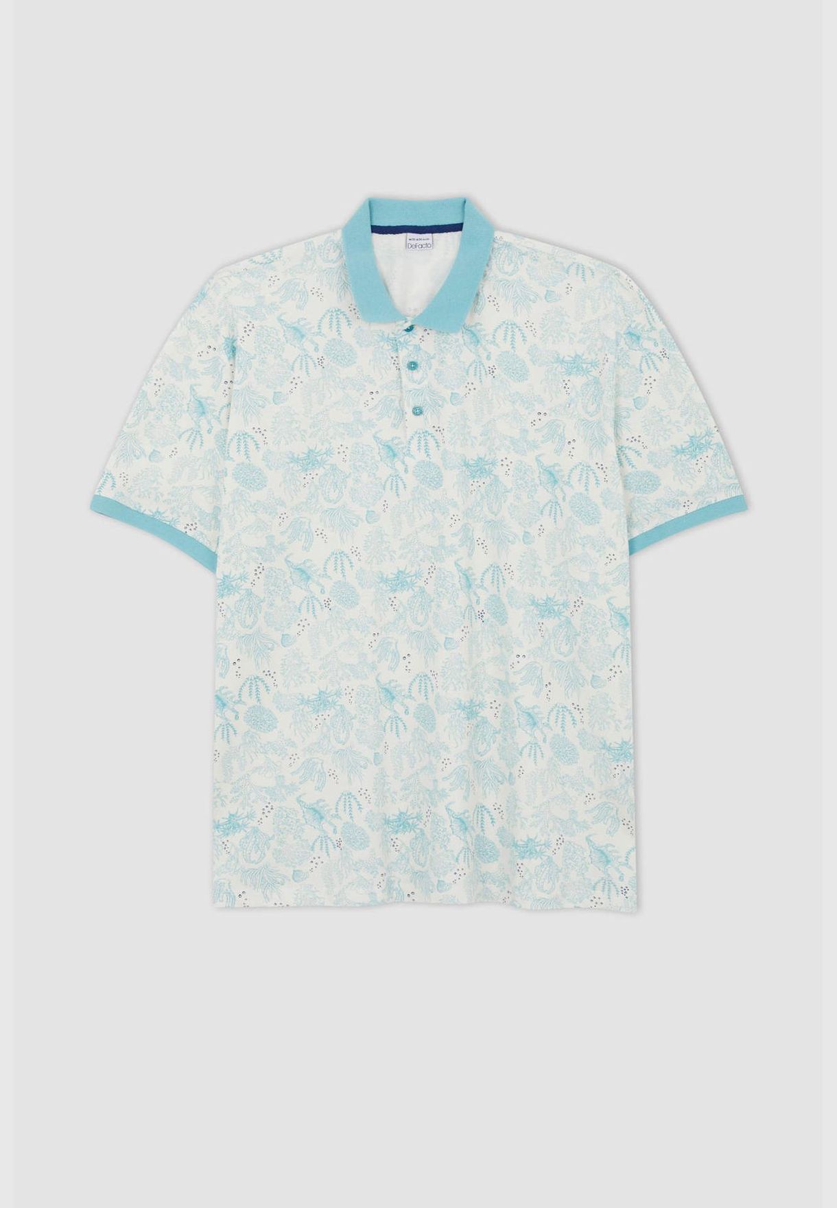Regular Fit Short Sleeve Batik Print T-Shirt