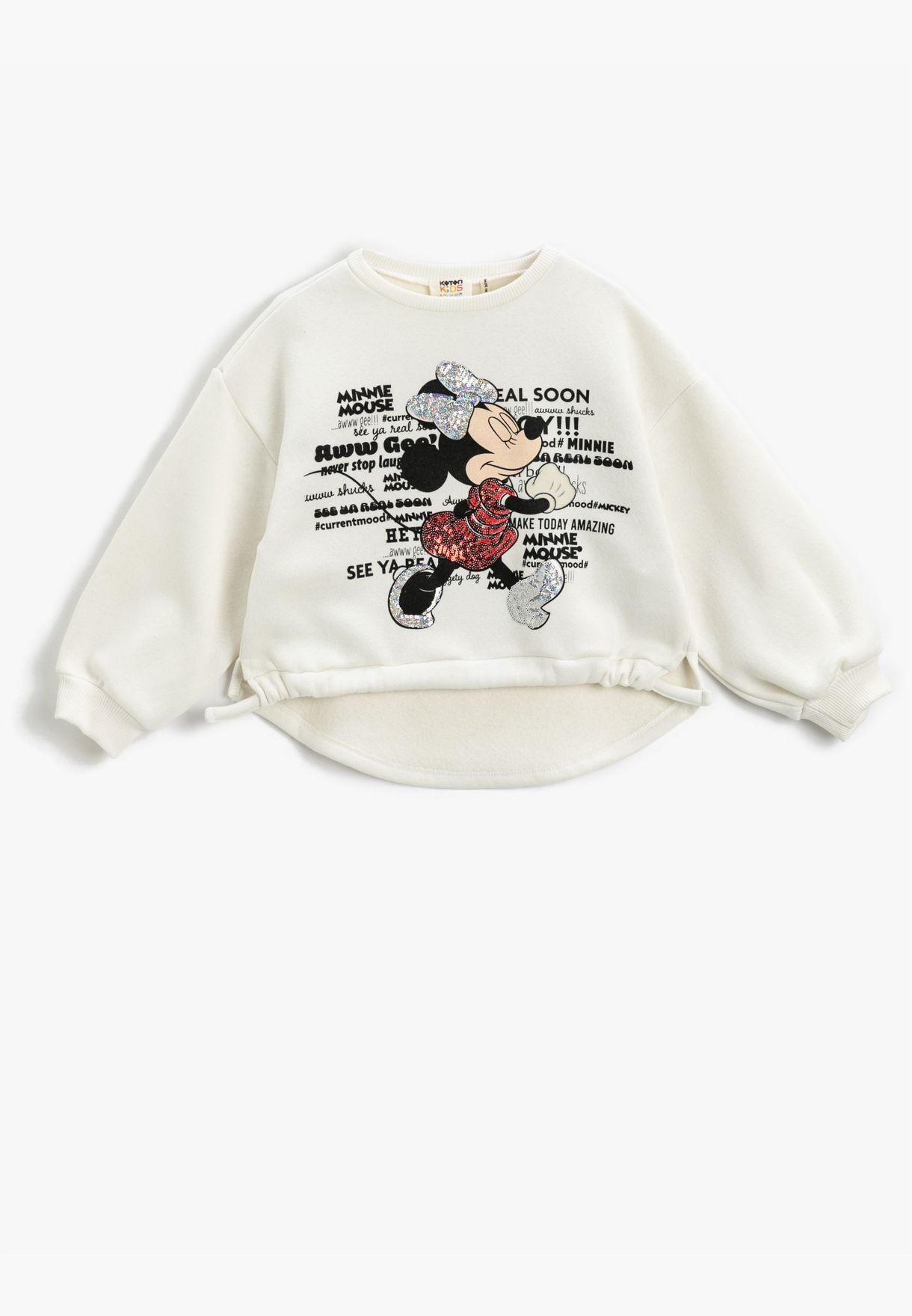 Minnie Mouse Printed Licenced Sweatshirt 