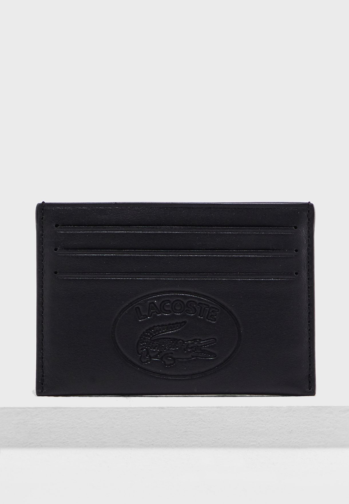 lacoste card wallet