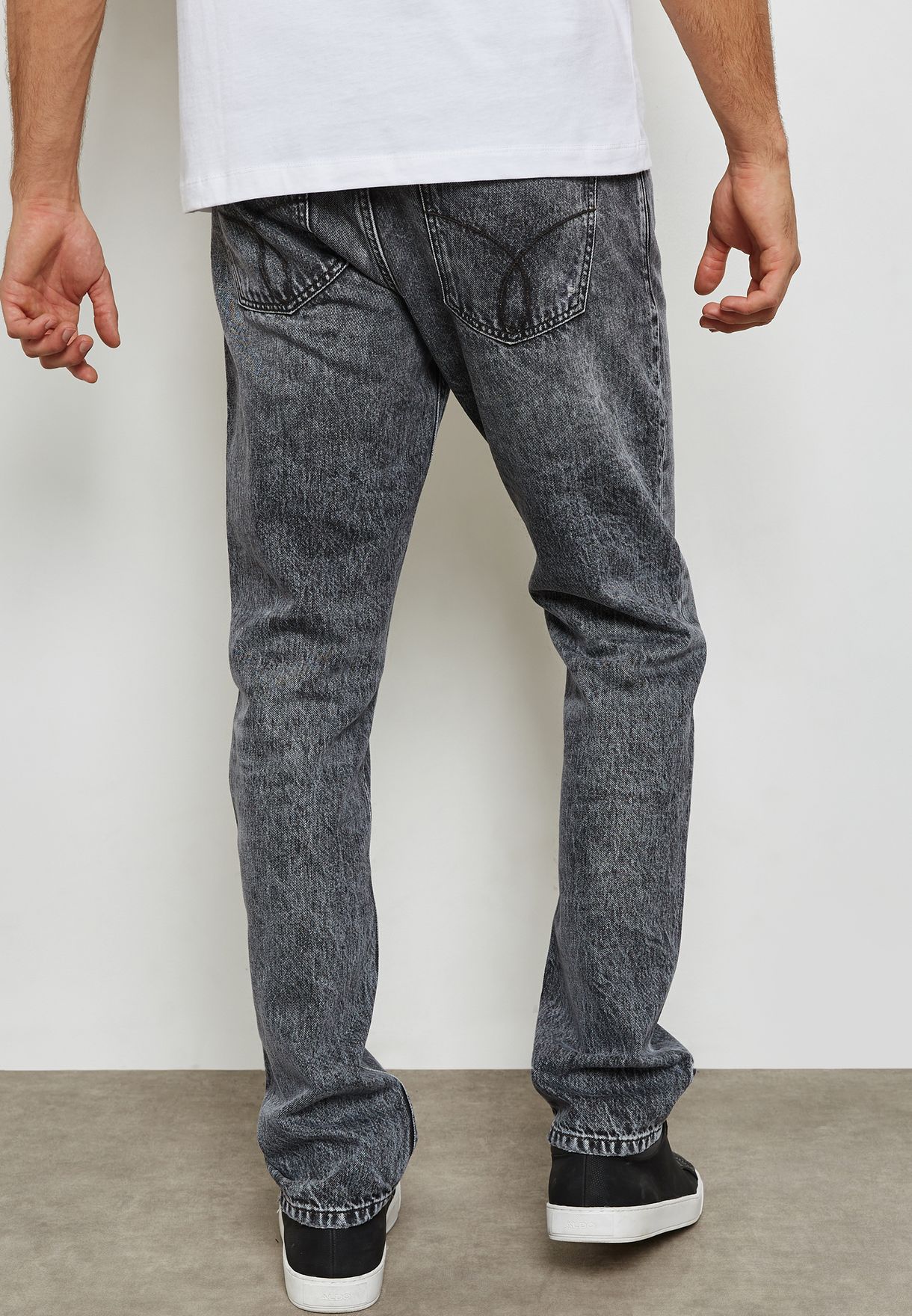 calvin klein ripped jeans mens