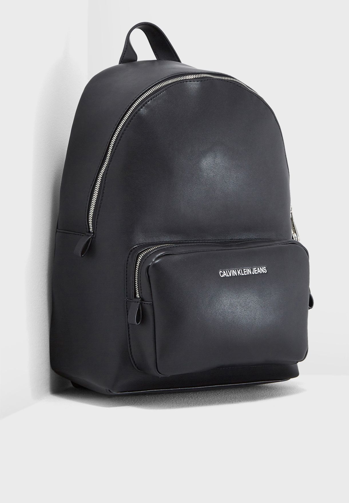 calvin klein jeans backpack in black