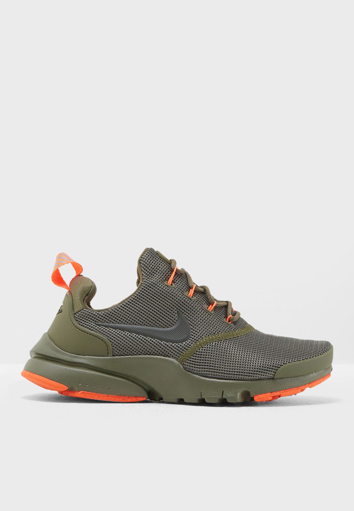 Buy Nike green Presto Fly Youth for 