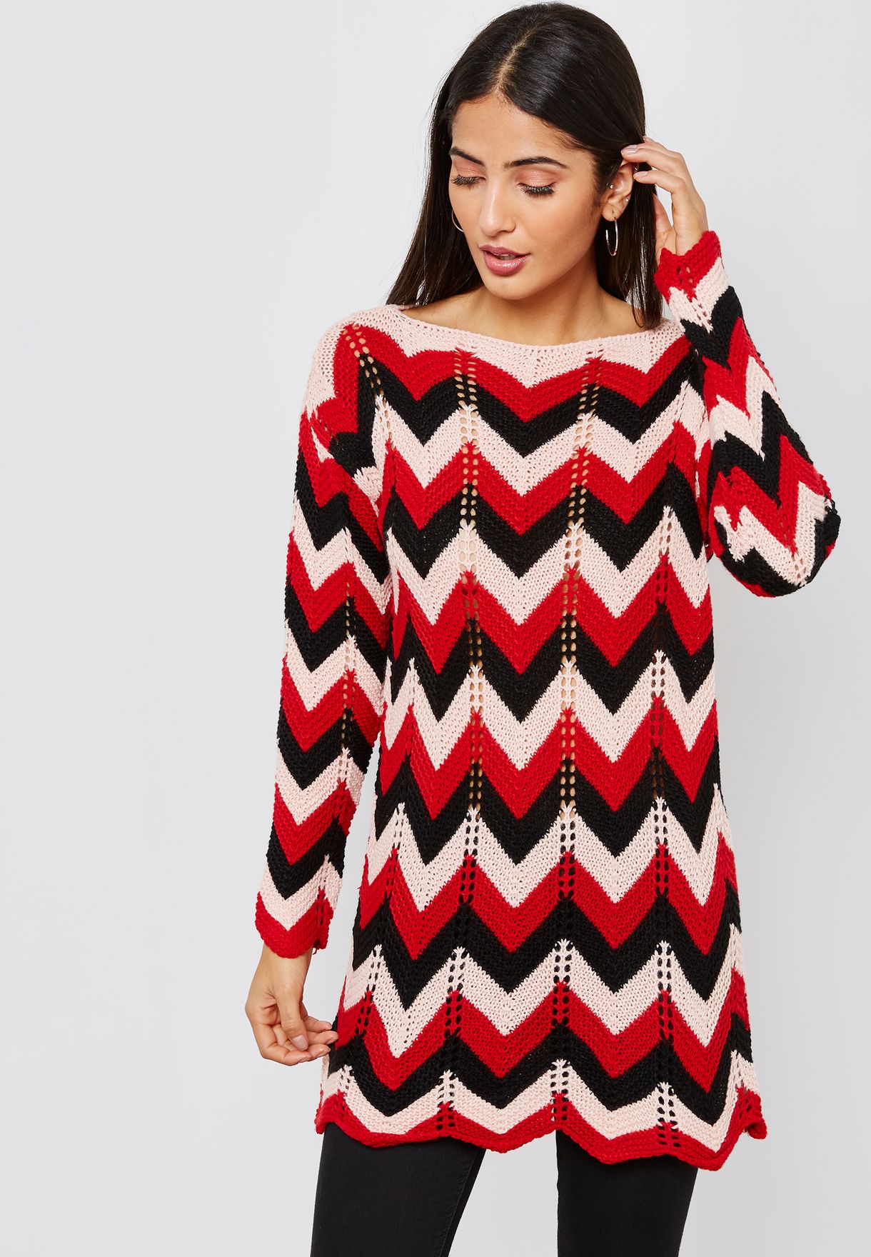 crochet ripple sweater