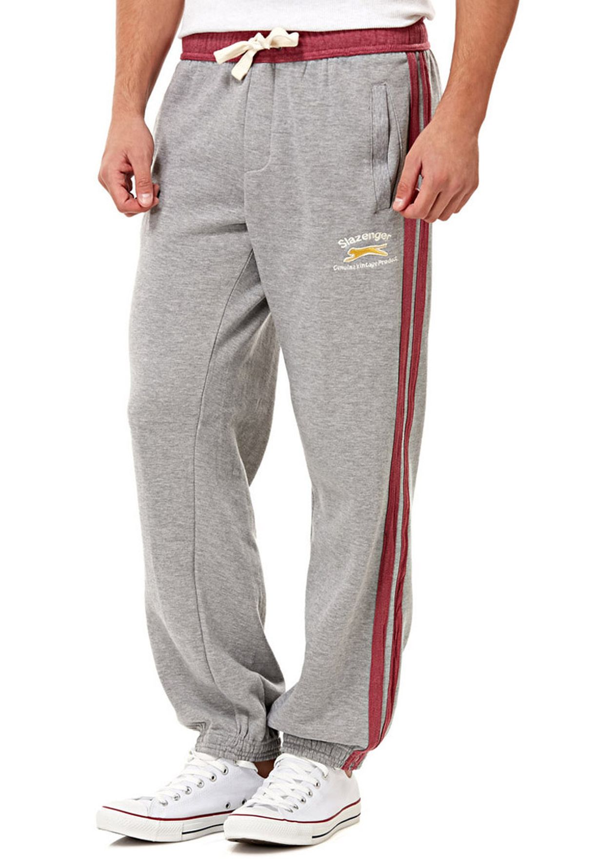 slazenger fleece jogging bottoms