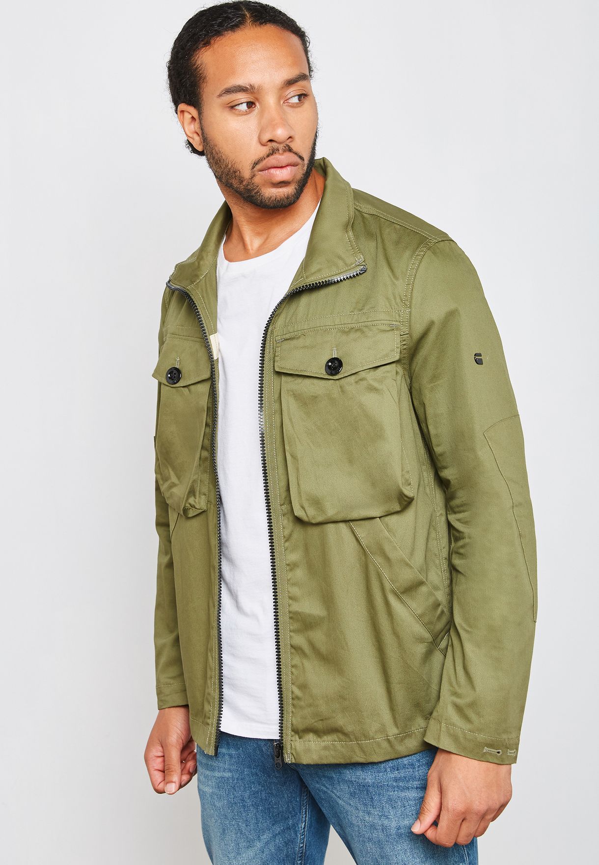 Buy G Star Raw green Utility Jacket for 