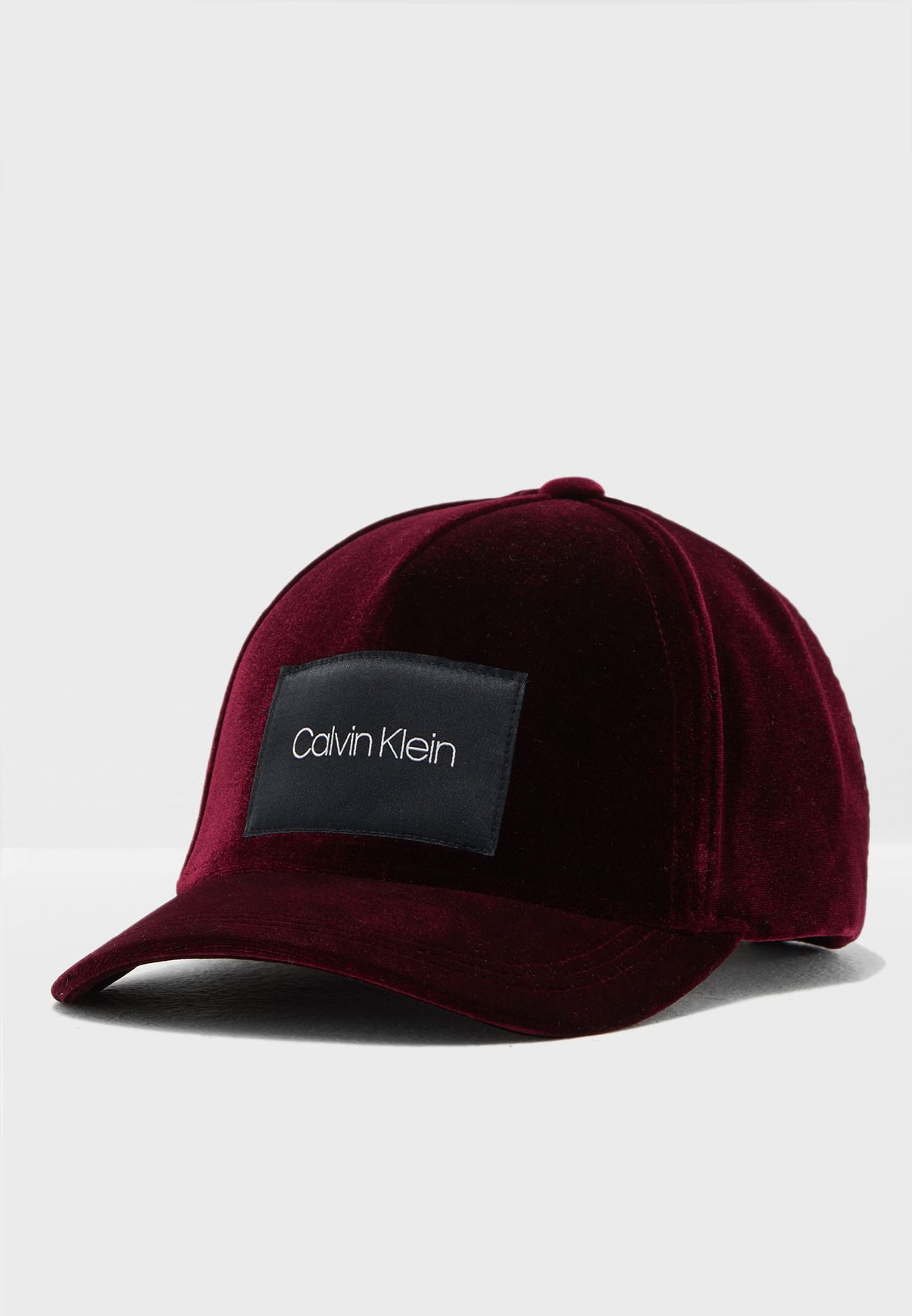 calvin klein velvet cap
