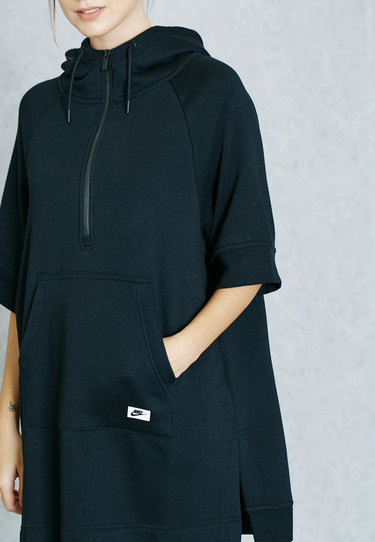 nike longline hoodie