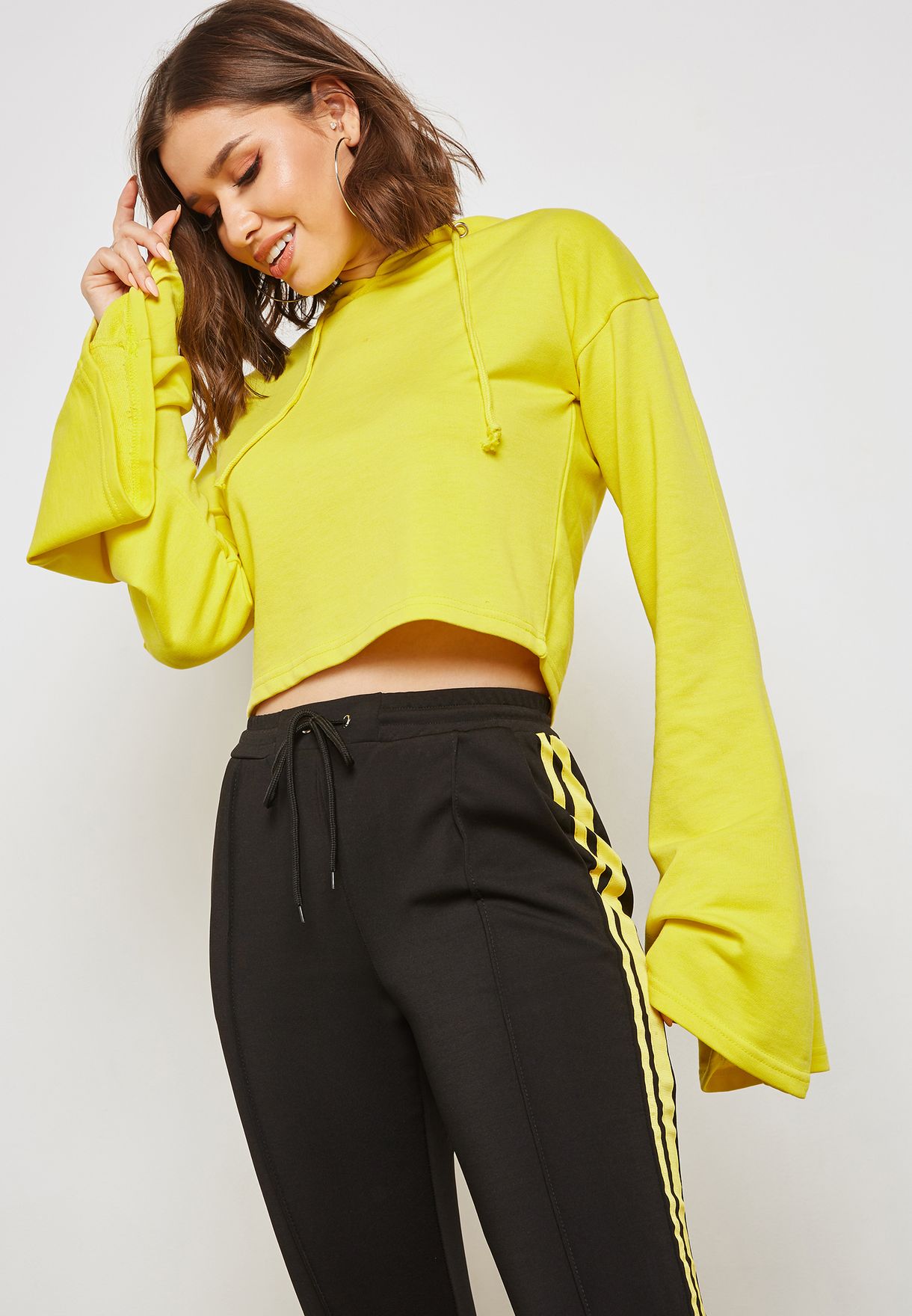 missguided cropped hoodie
