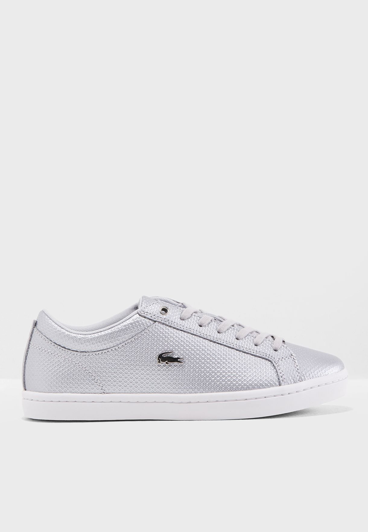 Buy Lacoste silver Straightset 318 2 