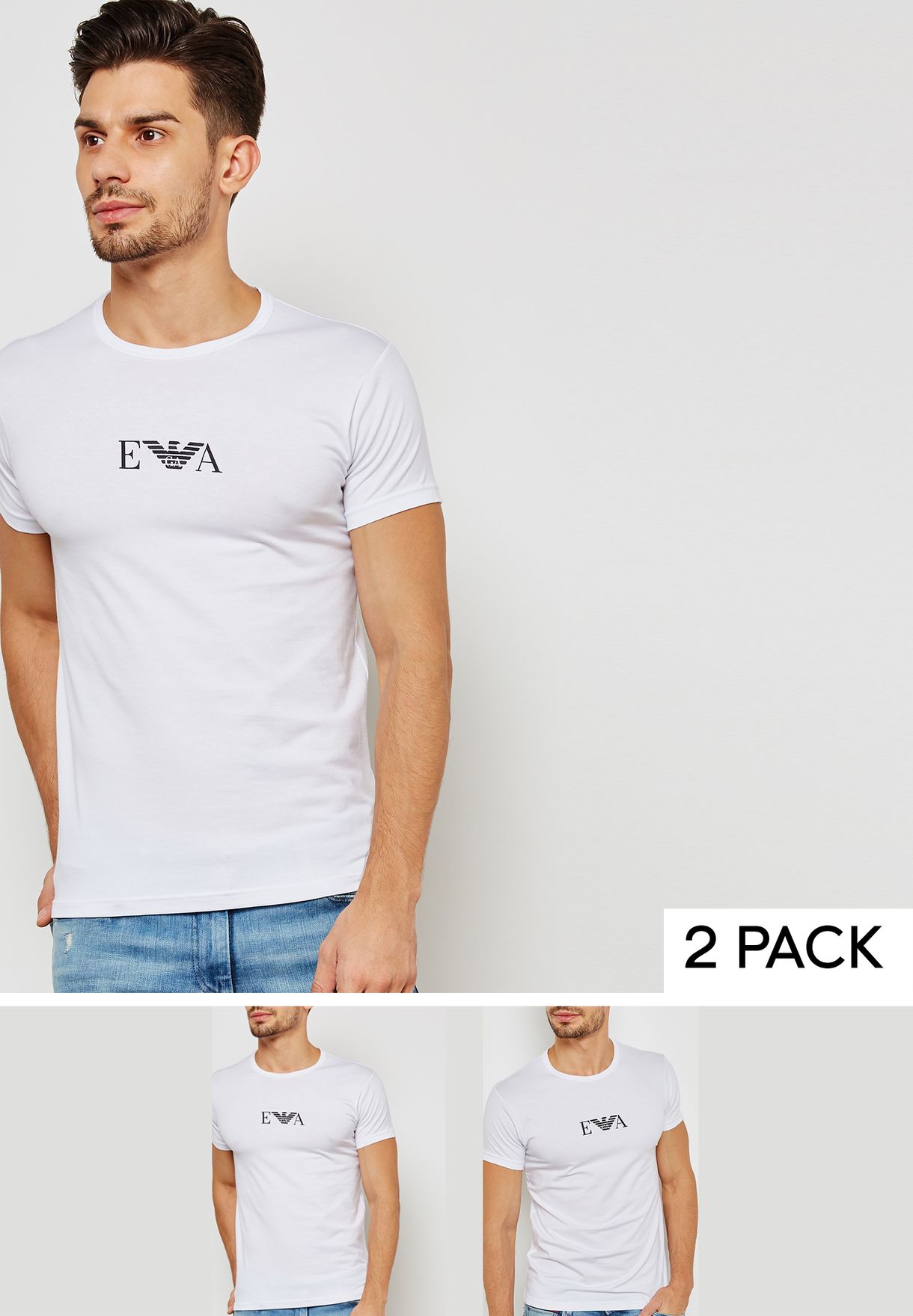 men's 2 pack armani t shirts