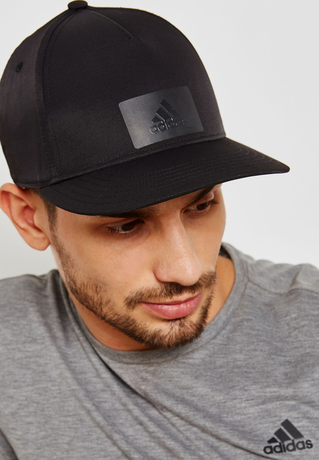 Buy adidas black Z.N.E Logo Cap for Men 