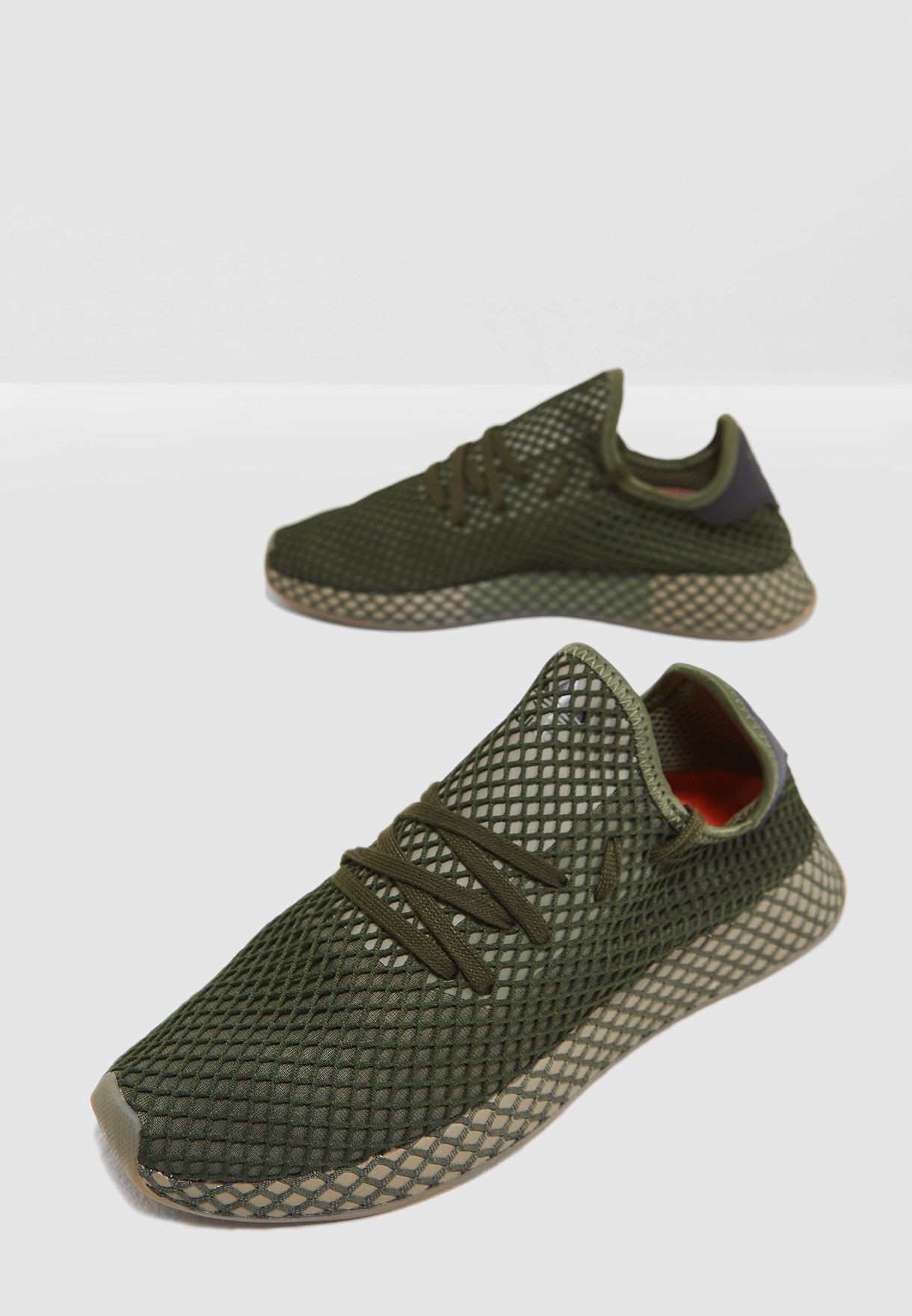adidas Originals green Deerupt Runner 
