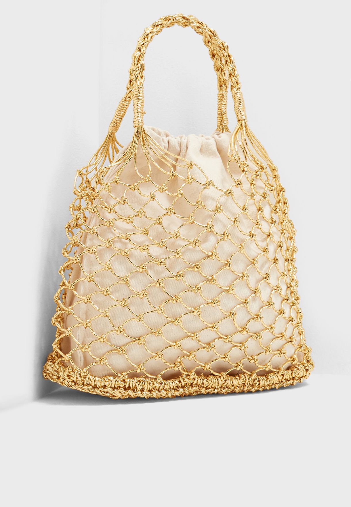 topshop gold bag