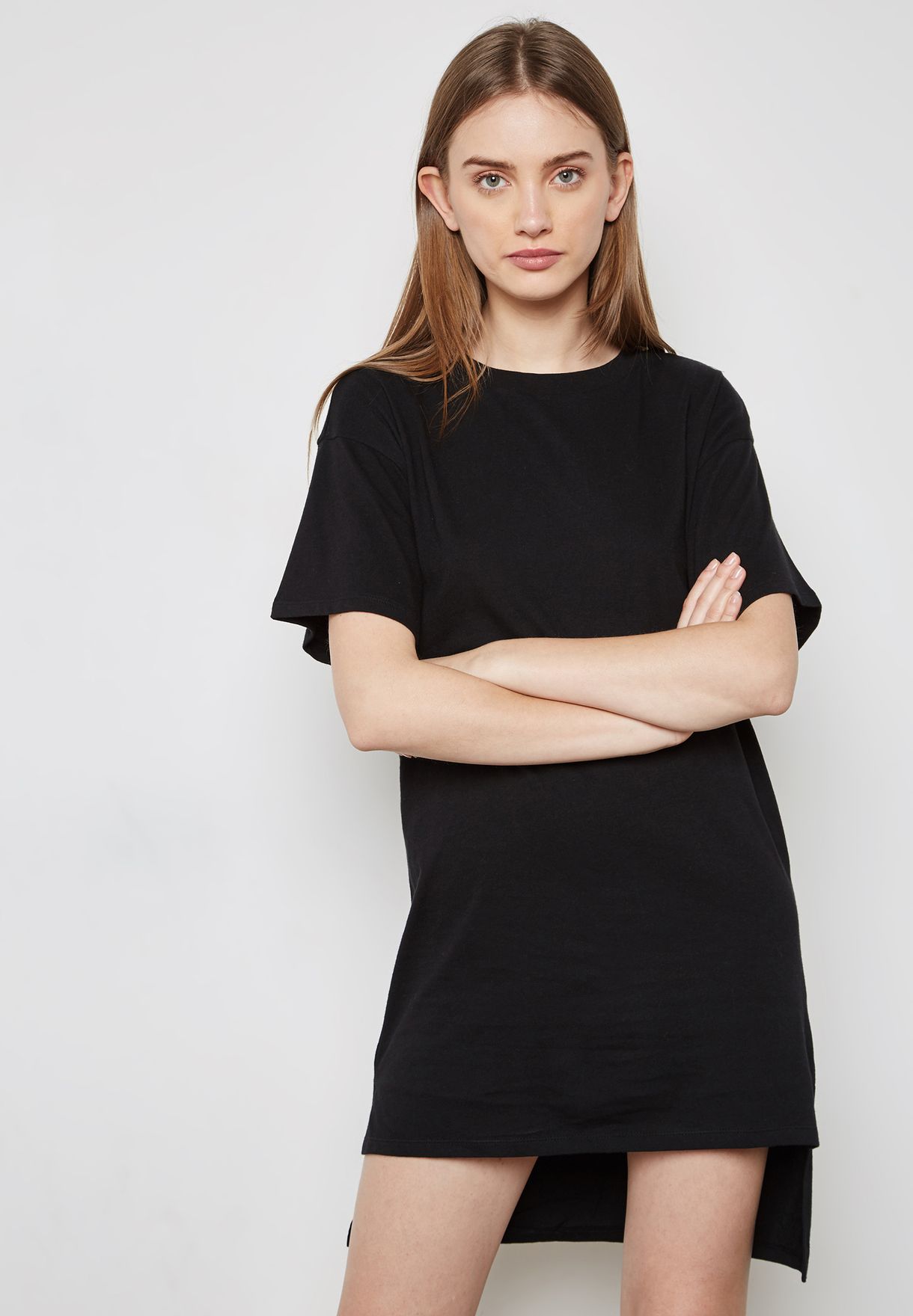 high low t shirt dress